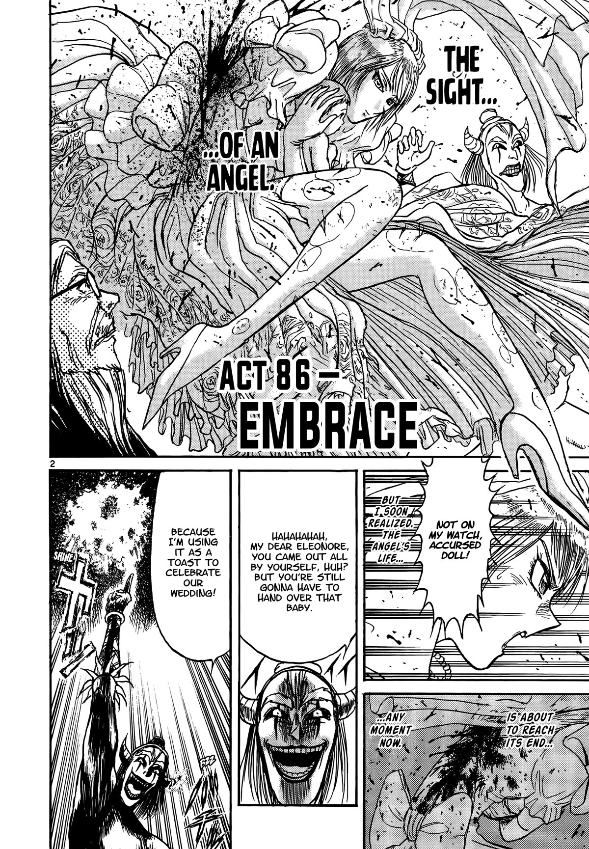 Karakuri Circus Chapter 419 page 2 - Chapter 419: Deus Ex Machina - Act 86 - Embrace