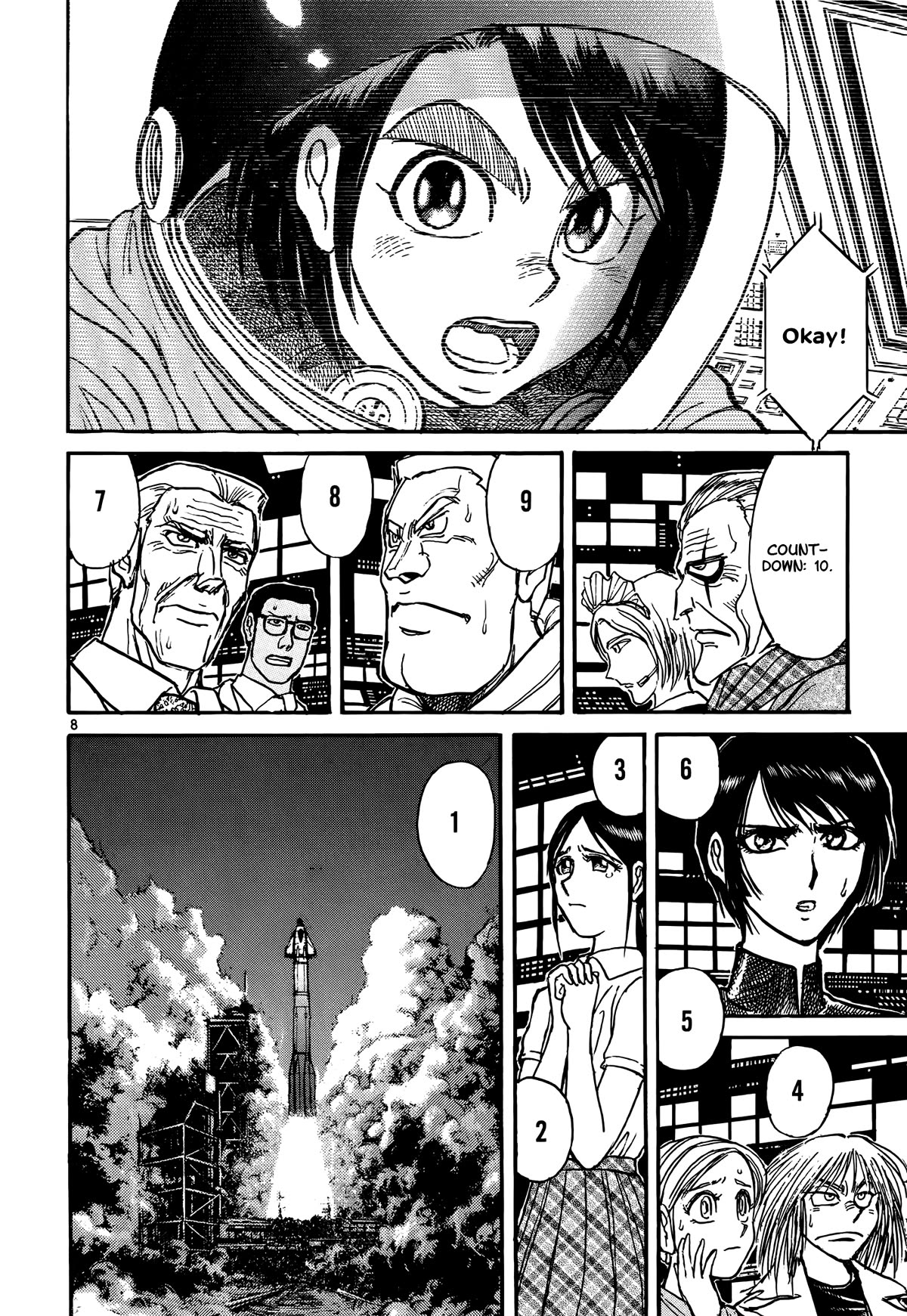 Karakuri Circus Chapter 419 page 8 - Chapter 419: Deus Ex Machina - Act 86 - Embrace