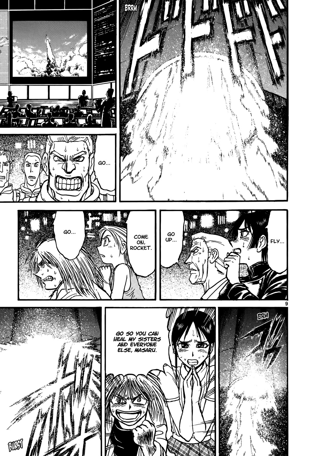 Karakuri Circus Chapter 419 page 9 - Chapter 419: Deus Ex Machina - Act 86 - Embrace