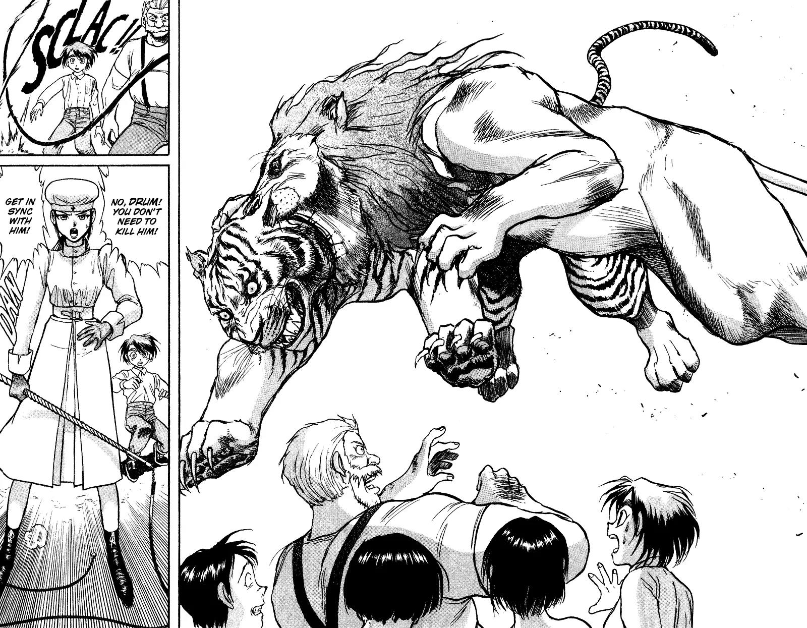 Karakuri Circus Chapter 42 page 6 - Chapter 42: Drum The Lion - Act 3: Circus * The Tamer