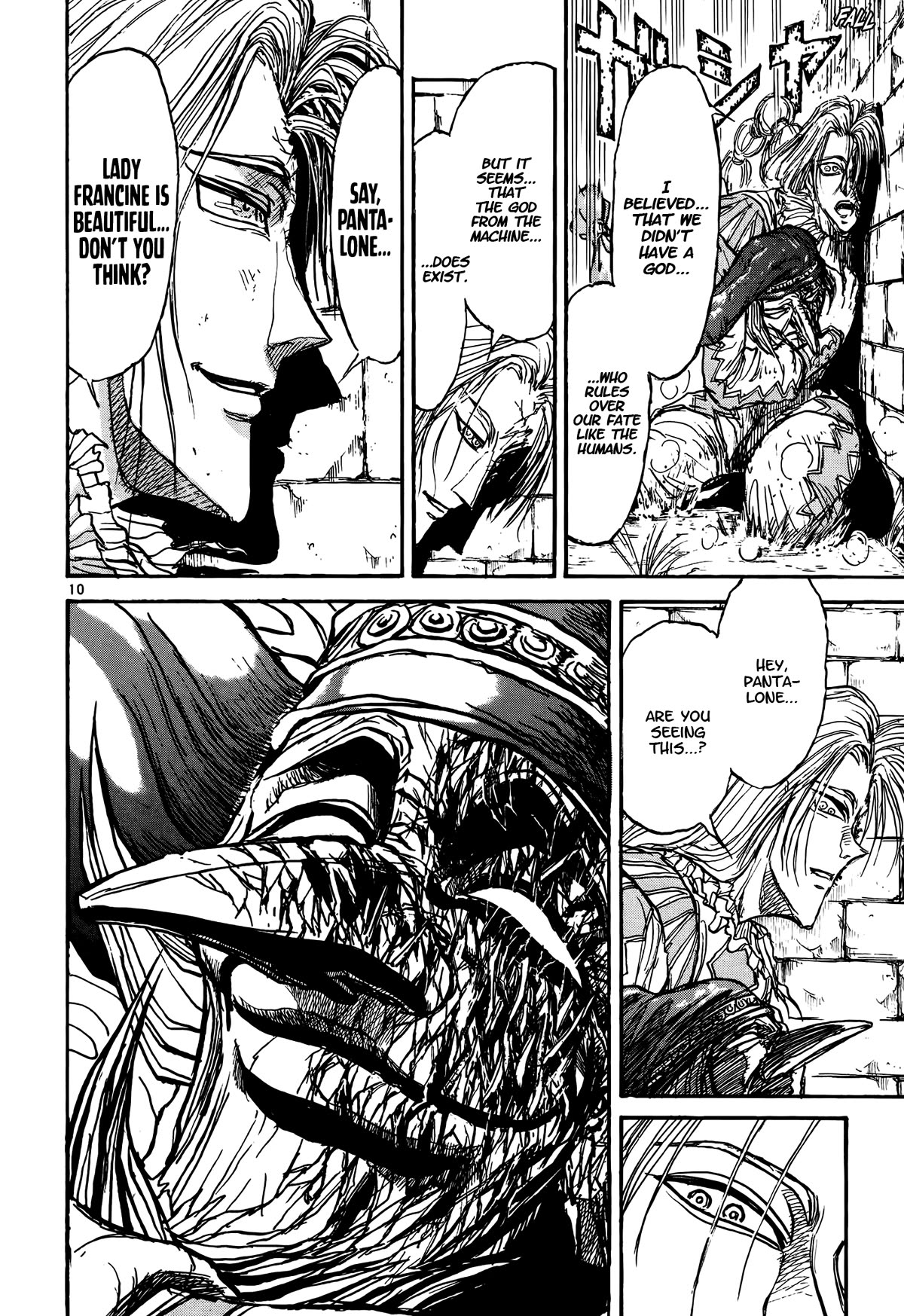 Karakuri Circus Chapter 420 page 10 - Chapter 420: Deus Ex Machina - Act 87 - To the Space Station