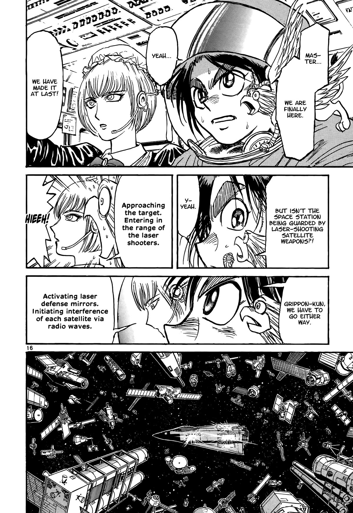 Karakuri Circus Chapter 420 page 15 - Chapter 420: Deus Ex Machina - Act 87 - To the Space Station