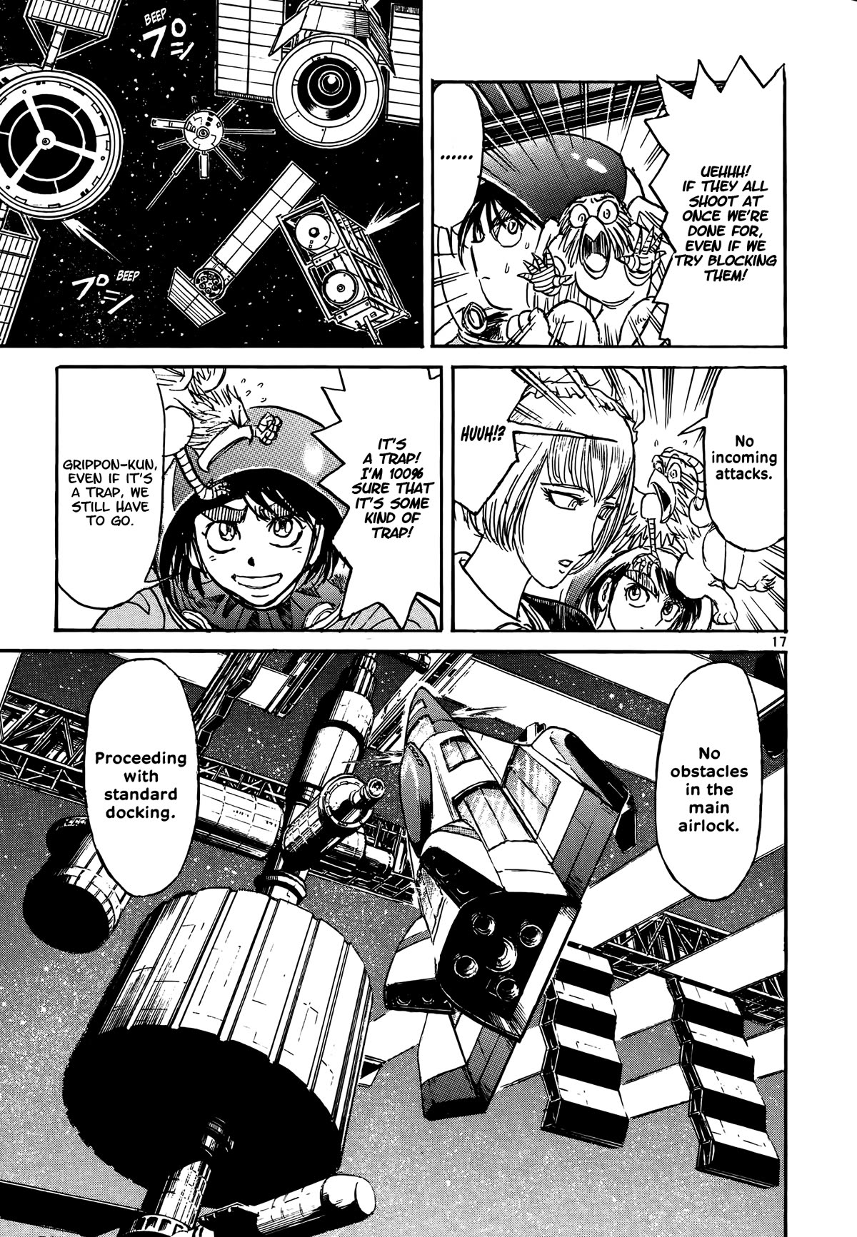 Karakuri Circus Chapter 420 page 16 - Chapter 420: Deus Ex Machina - Act 87 - To the Space Station