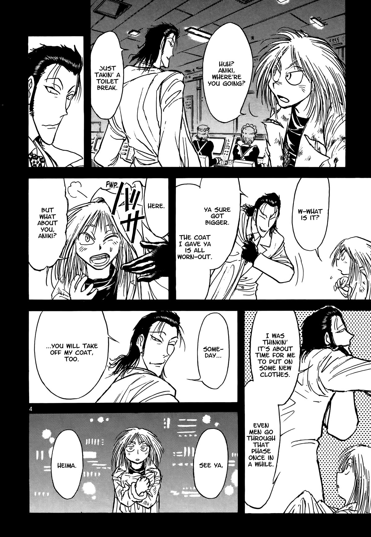 Karakuri Circus Chapter 420 page 4 - Chapter 420: Deus Ex Machina - Act 87 - To the Space Station