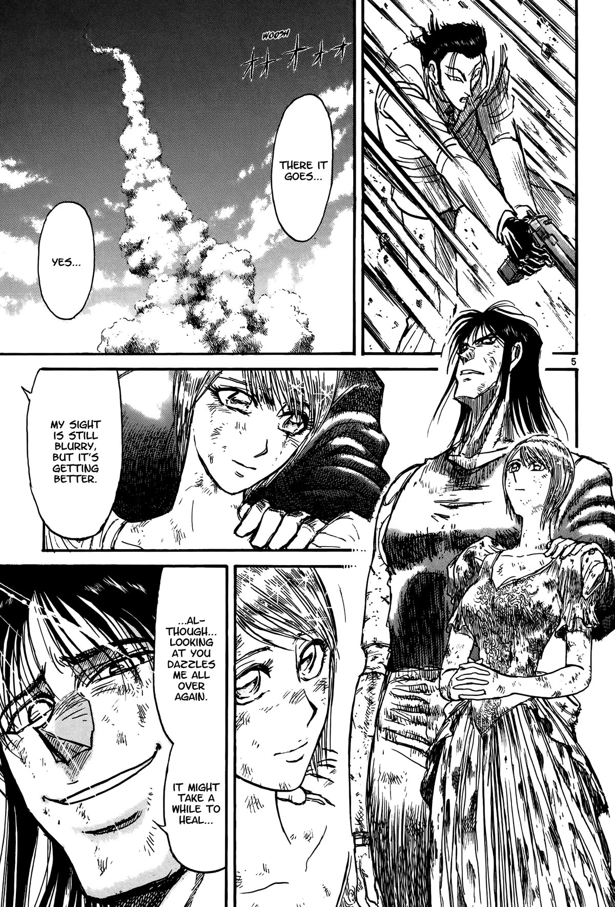 Karakuri Circus Chapter 420 page 5 - Chapter 420: Deus Ex Machina - Act 87 - To the Space Station