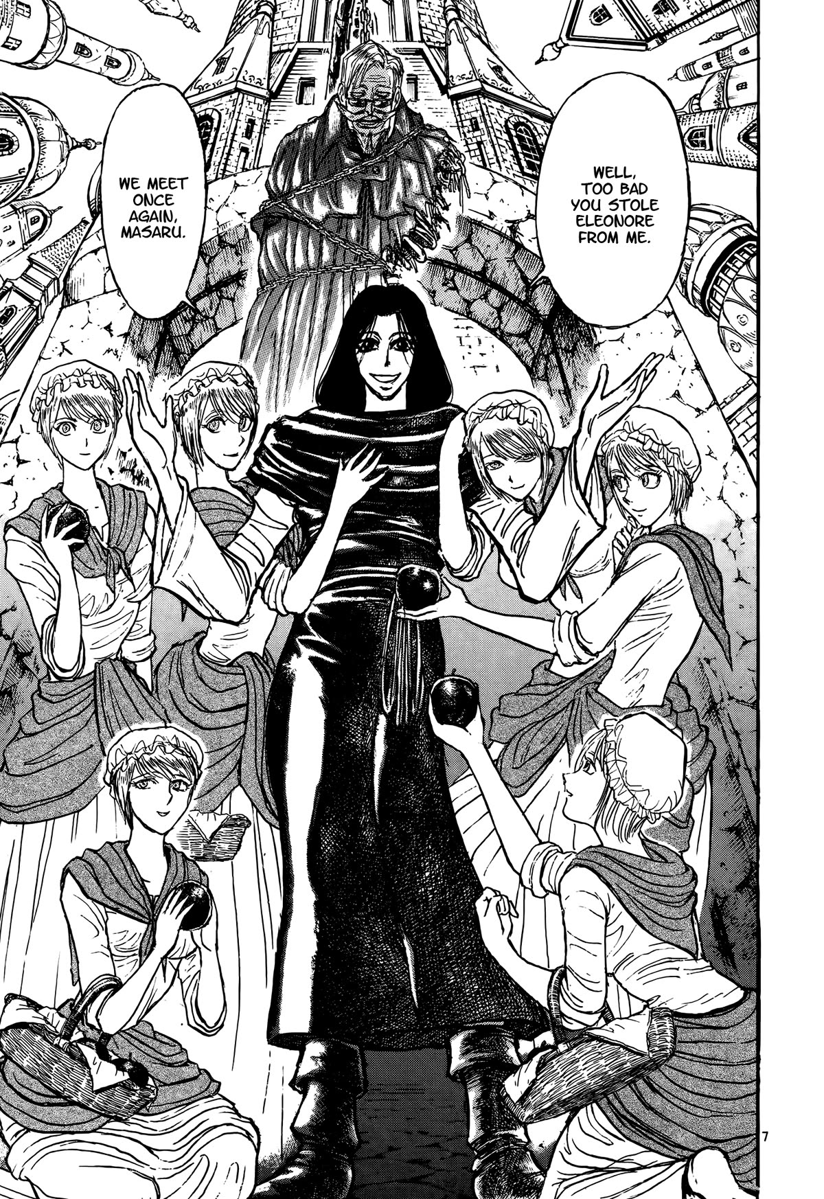 Karakuri Circus Chapter 421 page 6 - Chapter 421: Deus Ex Machina - Act 88 - Prague in Orbit