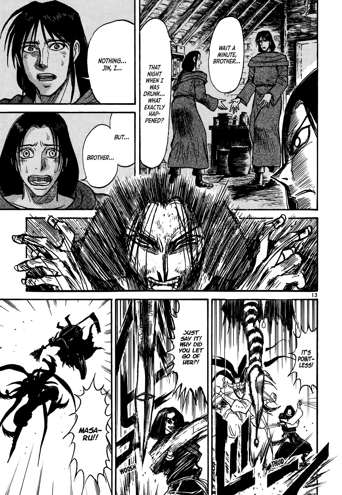 Karakuri Circus Chapter 422 page 13 - Chapter 422: Deus Ex Machina - Act 89 - Question and Answer