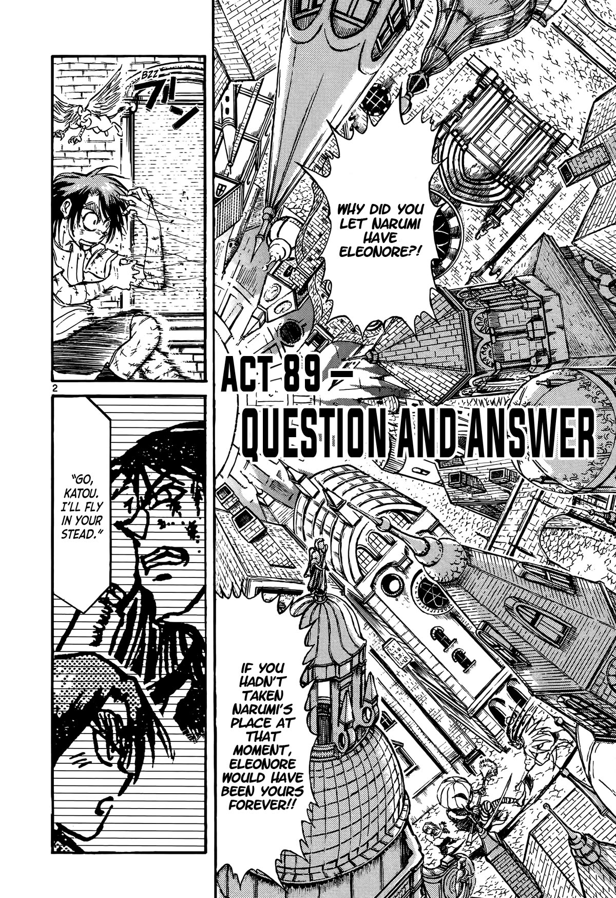Karakuri Circus Chapter 422 page 2 - Chapter 422: Deus Ex Machina - Act 89 - Question and Answer