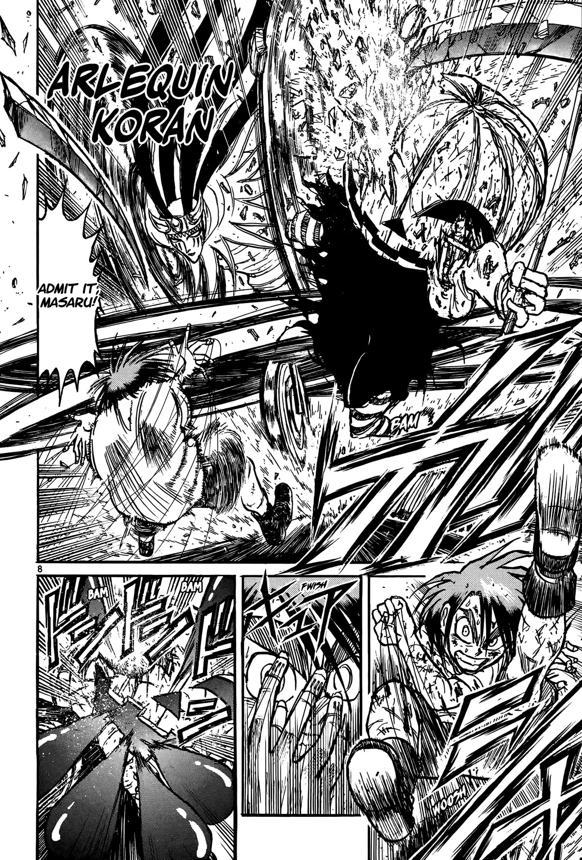 Karakuri Circus Chapter 422 page 8 - Chapter 422: Deus Ex Machina - Act 89 - Question and Answer