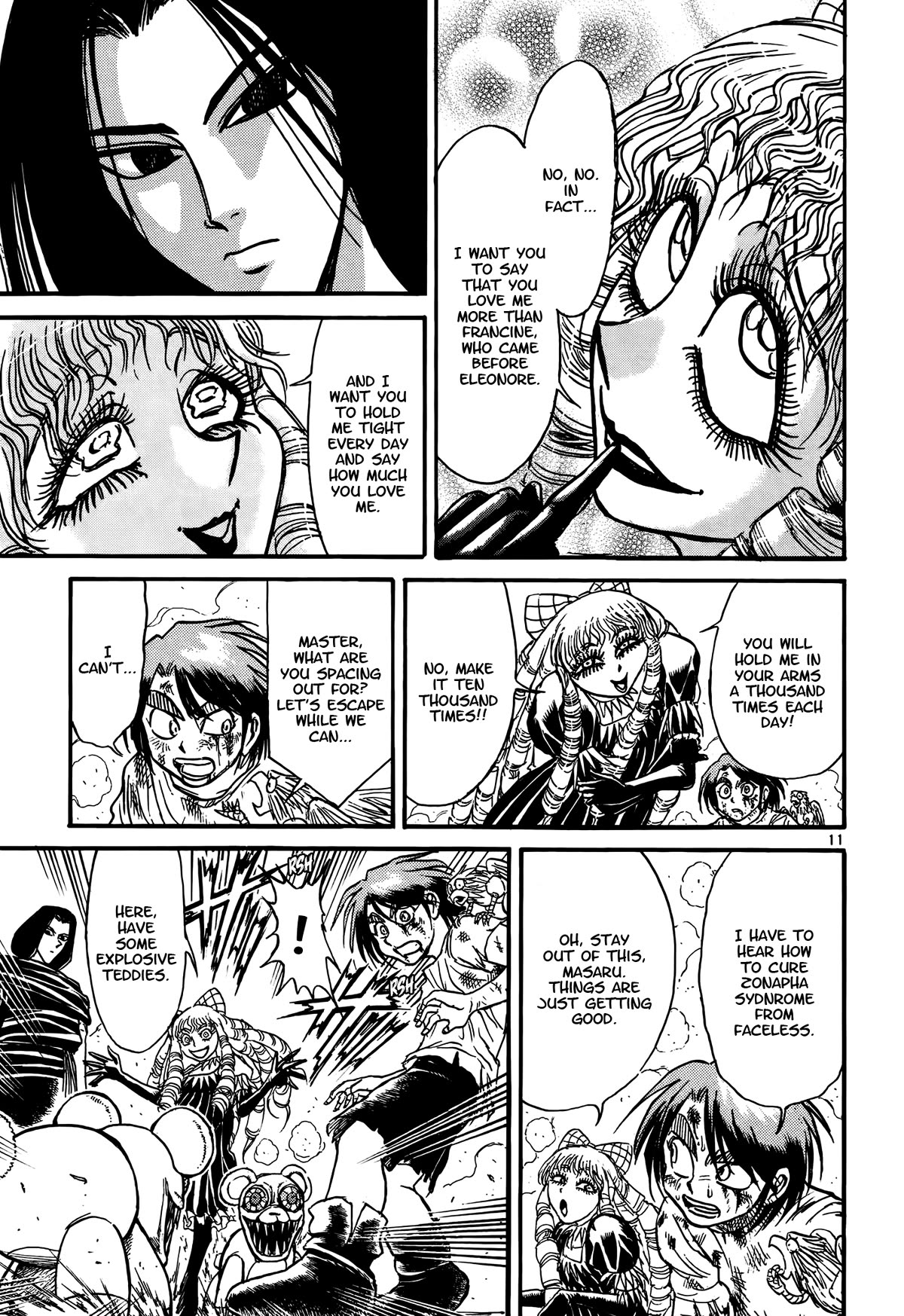 Karakuri Circus Chapter 423 page 11 - Chapter 423: Deus Ex Machina - Act 90 - Diamantina