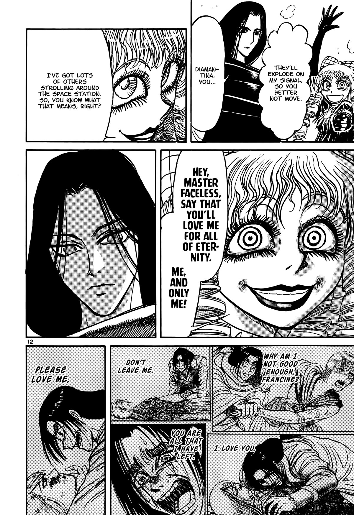 Karakuri Circus Chapter 423 page 12 - Chapter 423: Deus Ex Machina - Act 90 - Diamantina