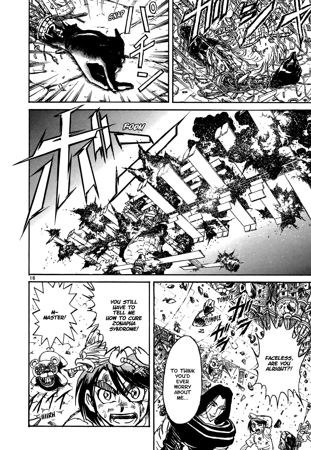 Karakuri Circus Chapter 423 page 16 - Chapter 423: Deus Ex Machina - Act 90 - Diamantina