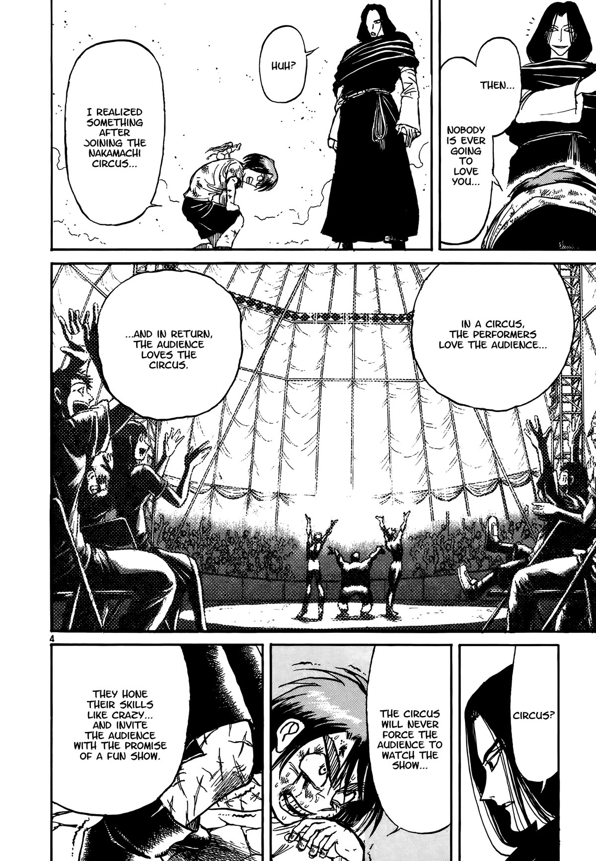 Karakuri Circus Chapter 423 page 4 - Chapter 423: Deus Ex Machina - Act 90 - Diamantina