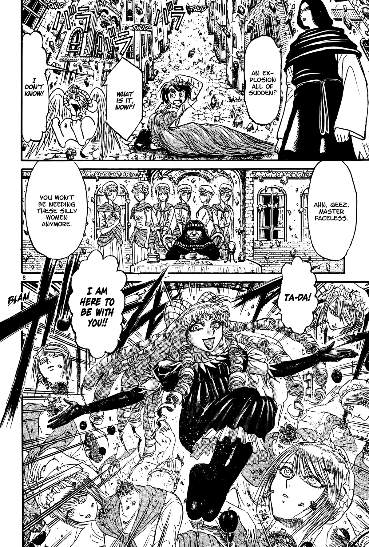 Karakuri Circus Chapter 423 page 8 - Chapter 423: Deus Ex Machina - Act 90 - Diamantina
