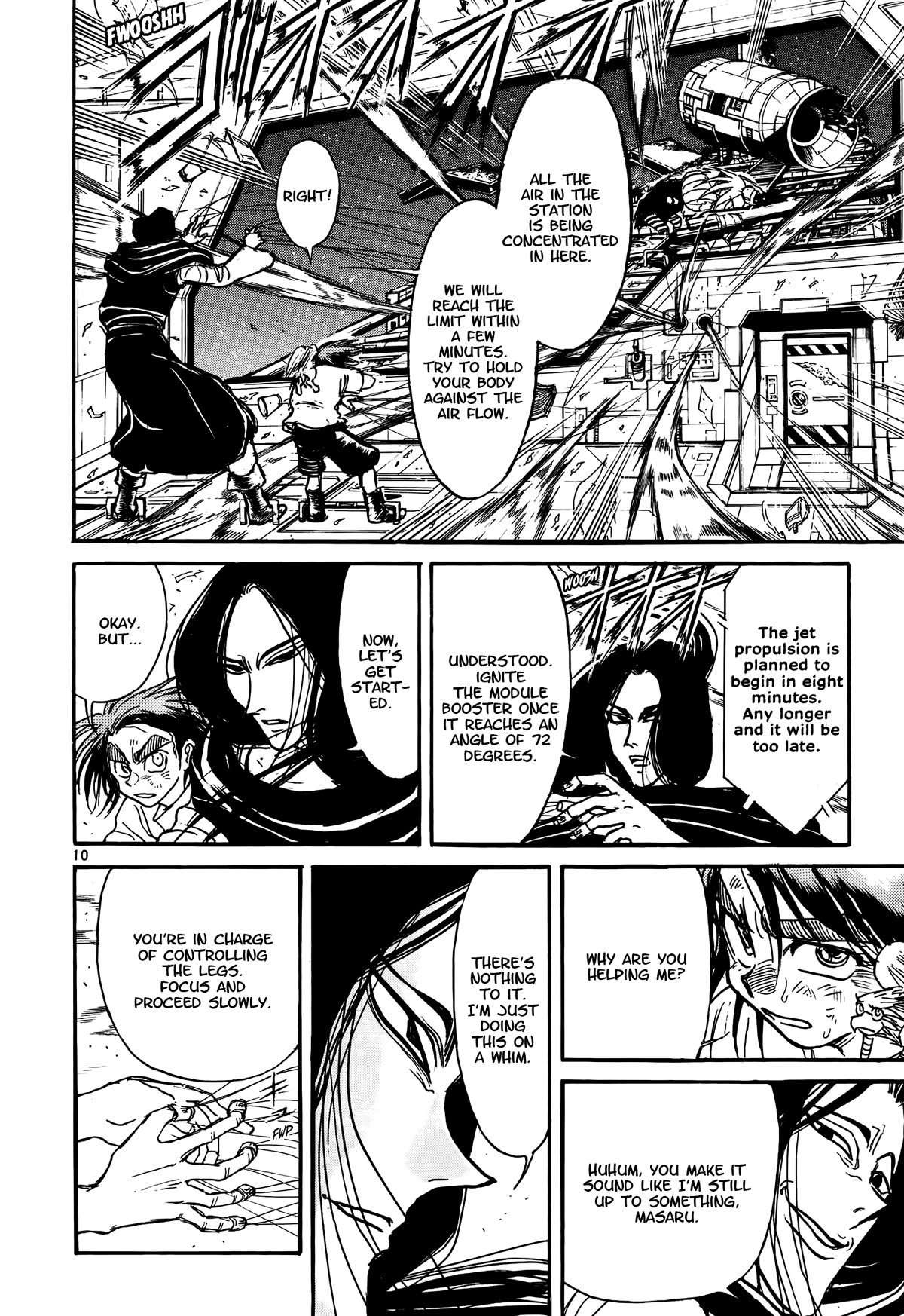 Karakuri Circus Chapter 424 page 10 - Chapter 424: Deus Ex Machina - Act 91 - Puppet Show