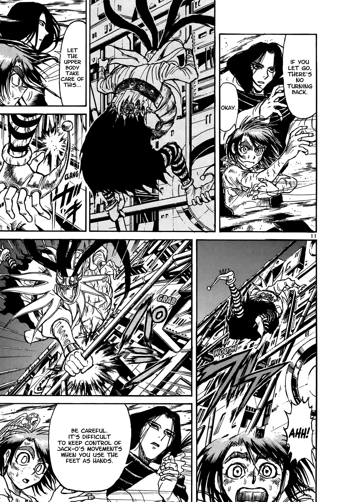 Karakuri Circus Chapter 424 page 11 - Chapter 424: Deus Ex Machina - Act 91 - Puppet Show