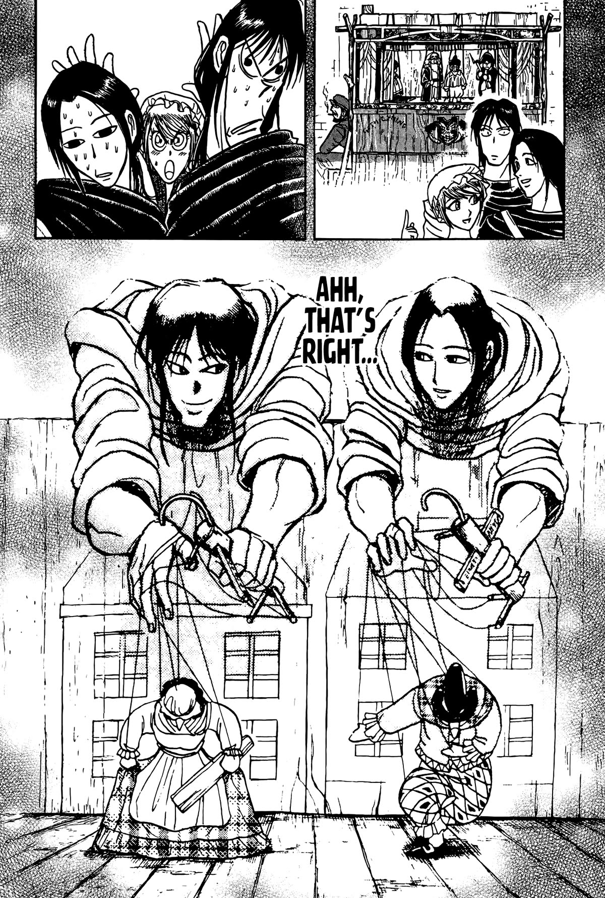 Karakuri Circus Chapter 424 page 14 - Chapter 424: Deus Ex Machina - Act 91 - Puppet Show