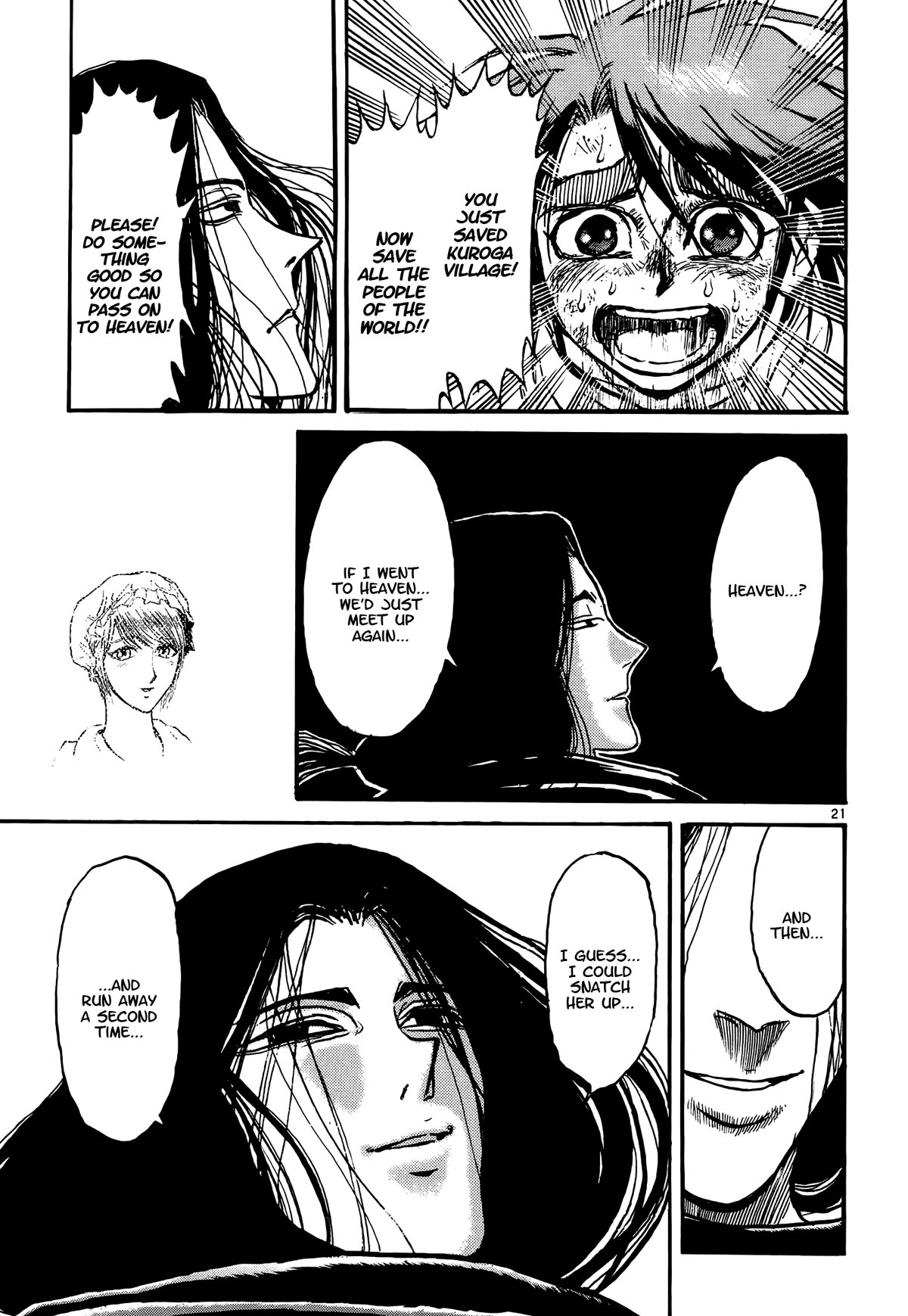 Karakuri Circus Chapter 424 page 21 - Chapter 424: Deus Ex Machina - Act 91 - Puppet Show