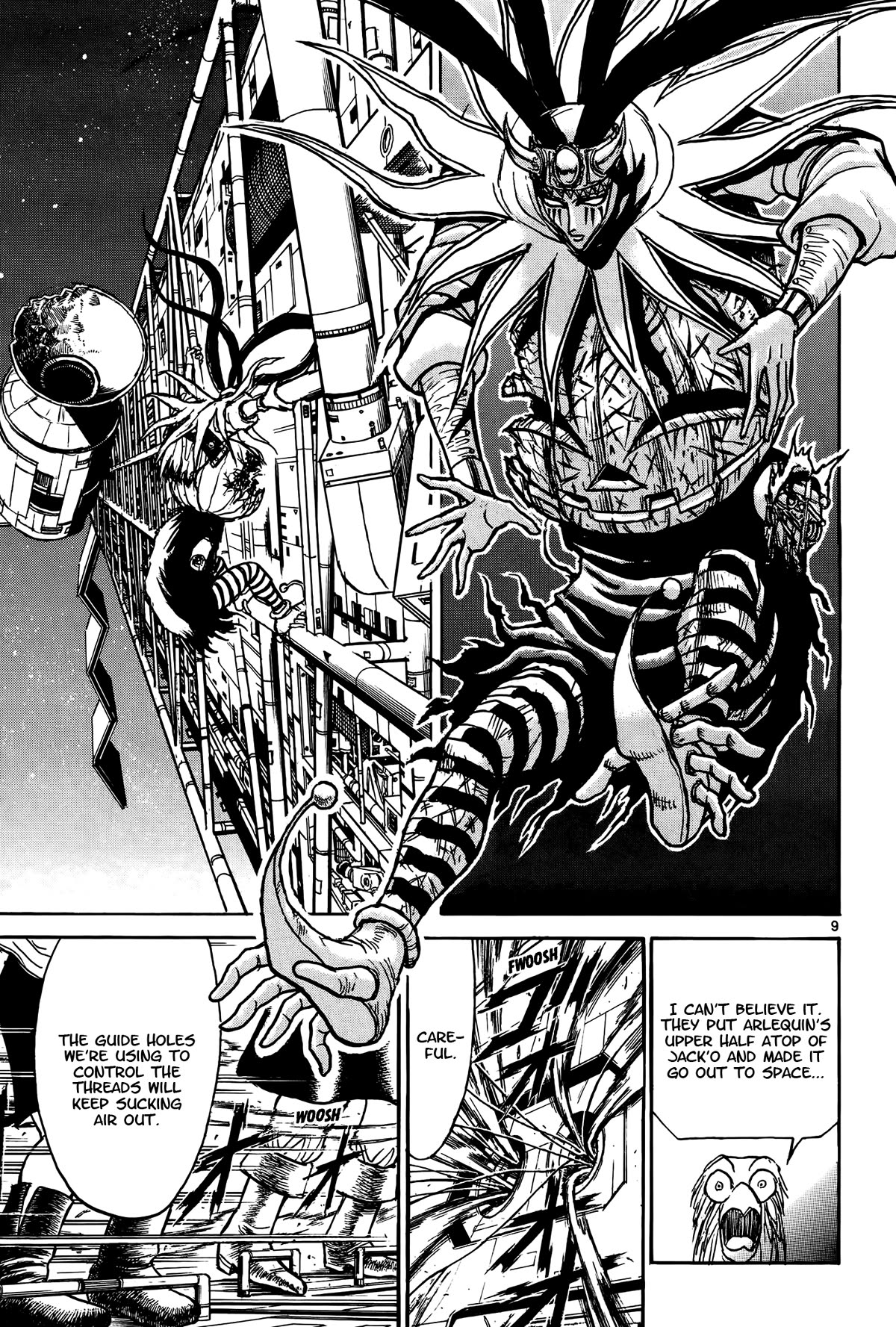 Karakuri Circus Chapter 424 page 9 - Chapter 424: Deus Ex Machina - Act 91 - Puppet Show