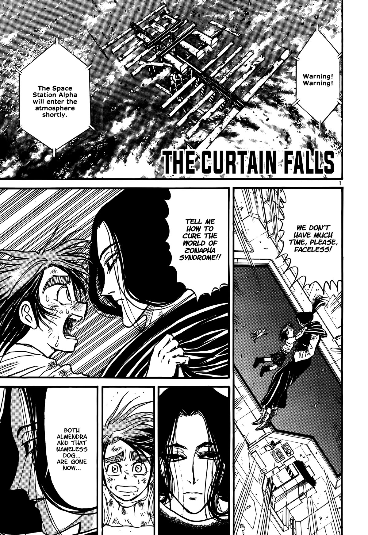 Karakuri Circus Chapter 425 page 1 - Chapter 425: Deus Ex Machina - The Curtain Falls [END]