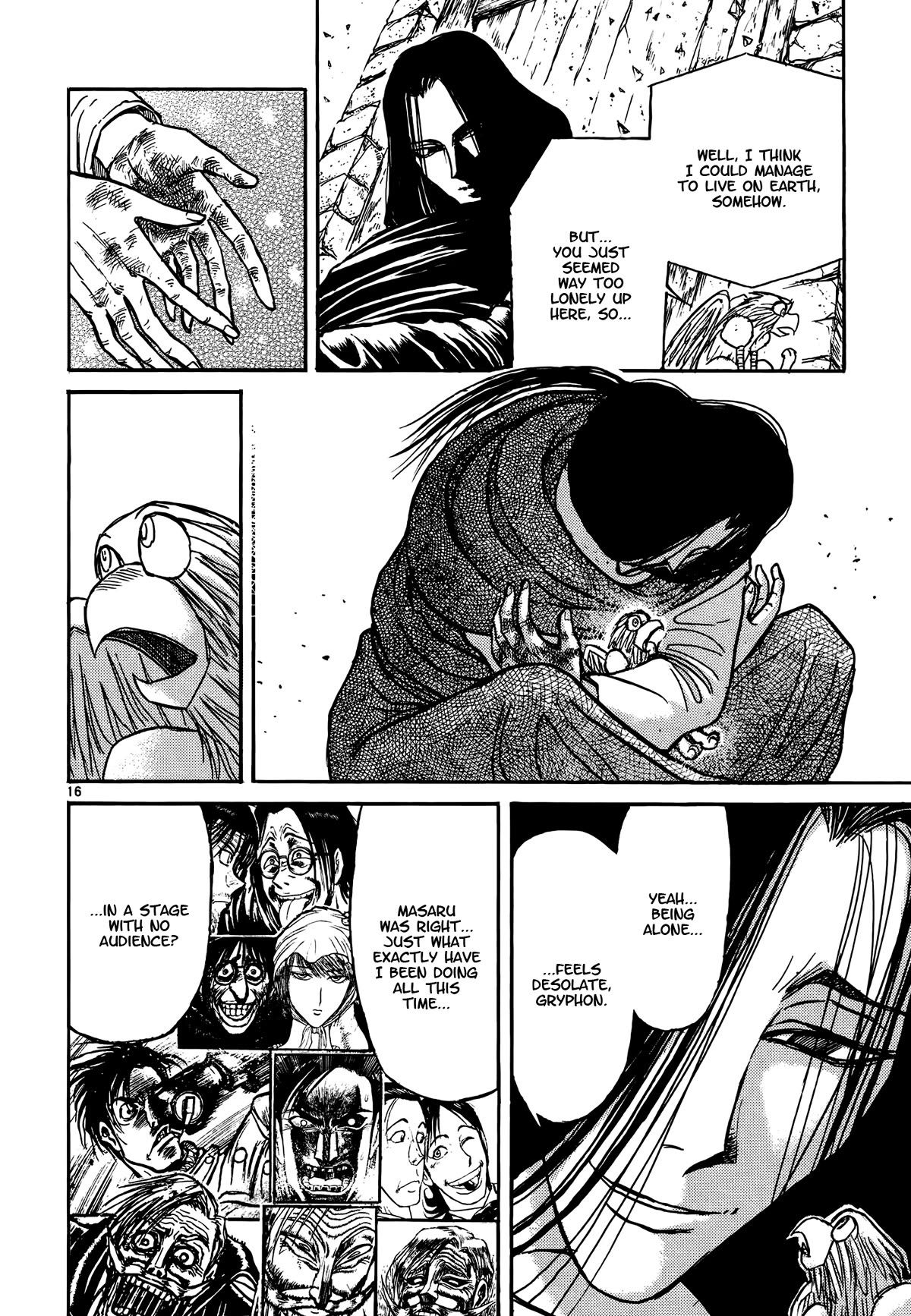 Karakuri Circus Chapter 425 page 16 - Chapter 425: Deus Ex Machina - The Curtain Falls [END]