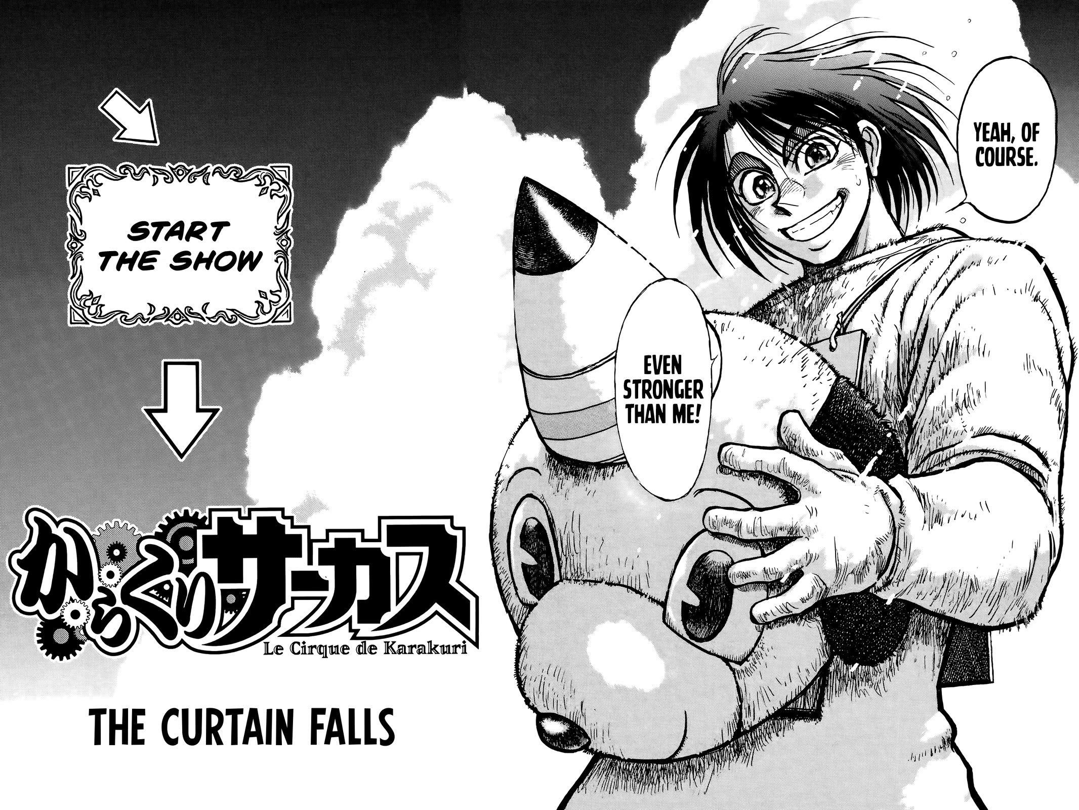 Karakuri Circus Chapter 425 page 42 - Chapter 425: Deus Ex Machina - The Curtain Falls [END]