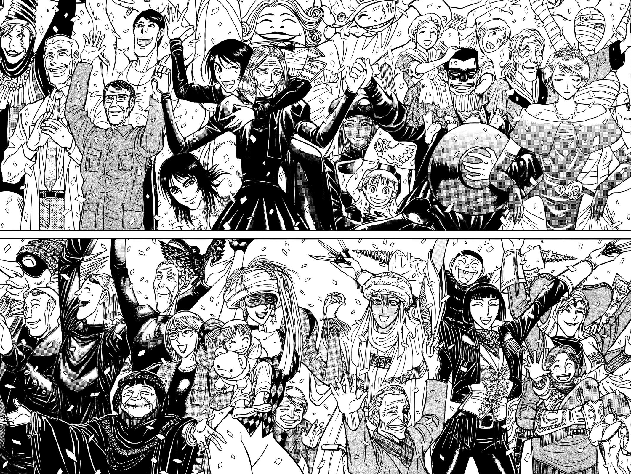 Karakuri Circus Chapter 425 page 46 - Chapter 425: Deus Ex Machina - The Curtain Falls [END]