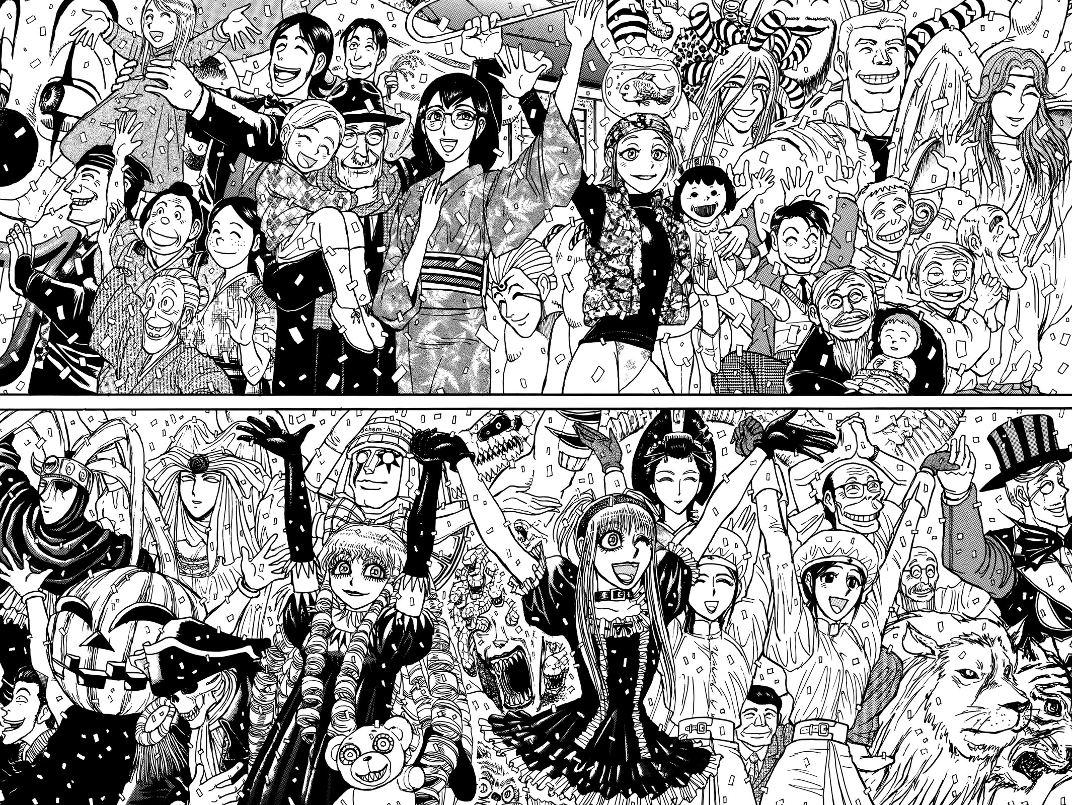 Karakuri Circus Chapter 425 page 48 - Chapter 425: Deus Ex Machina - The Curtain Falls [END]