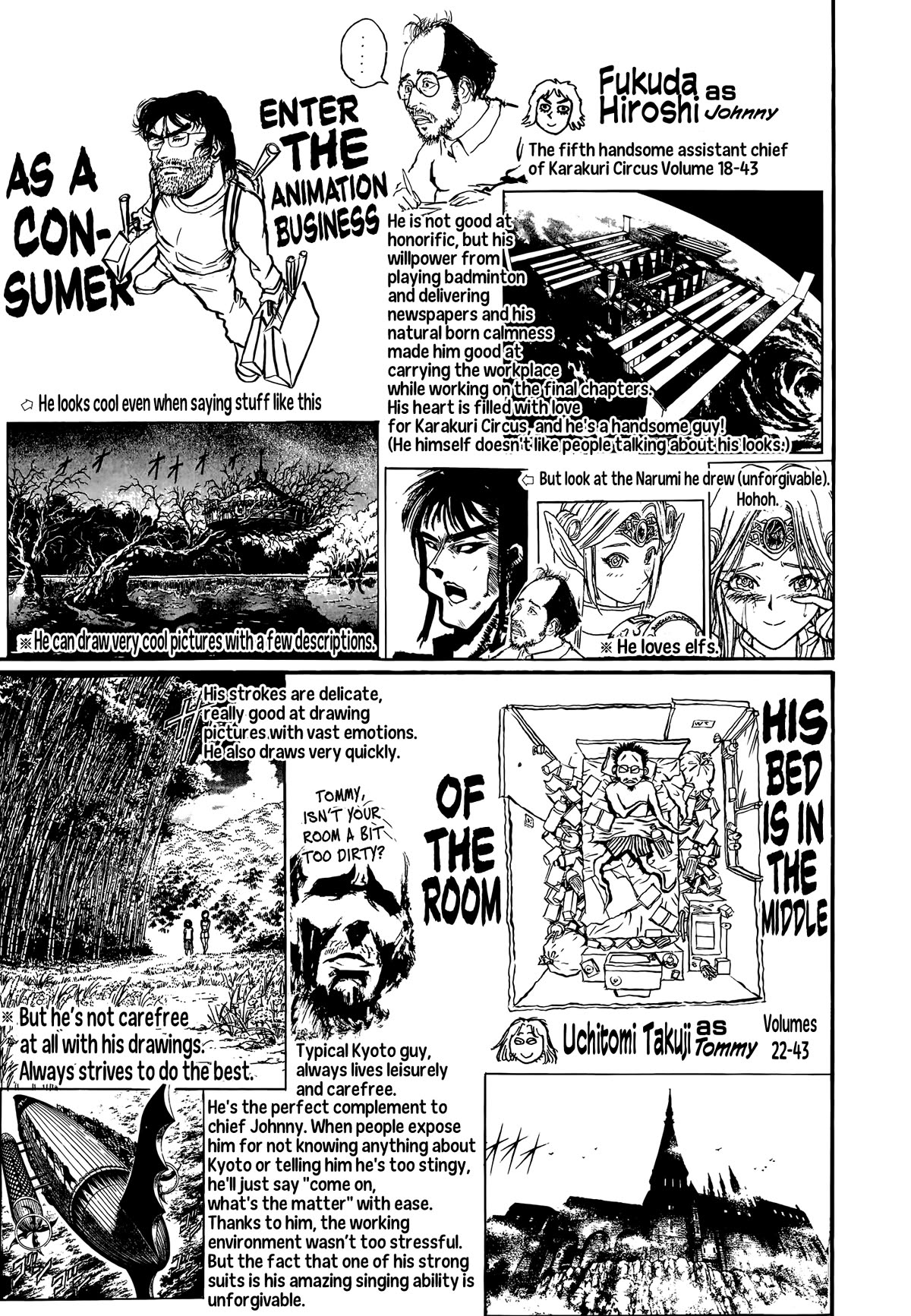 Karakuri Circus Chapter 425 page 52 - Chapter 425: Deus Ex Machina - The Curtain Falls [END]