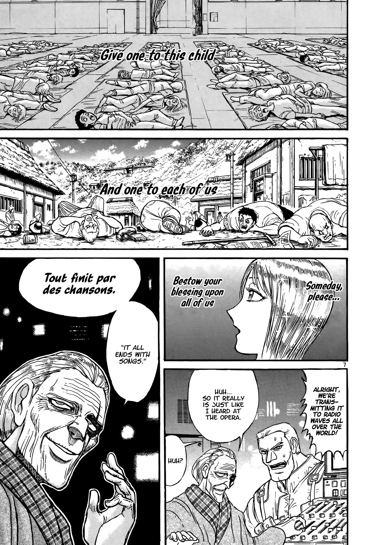 Karakuri Circus Chapter 425 page 7 - Chapter 425: Deus Ex Machina - The Curtain Falls [END]