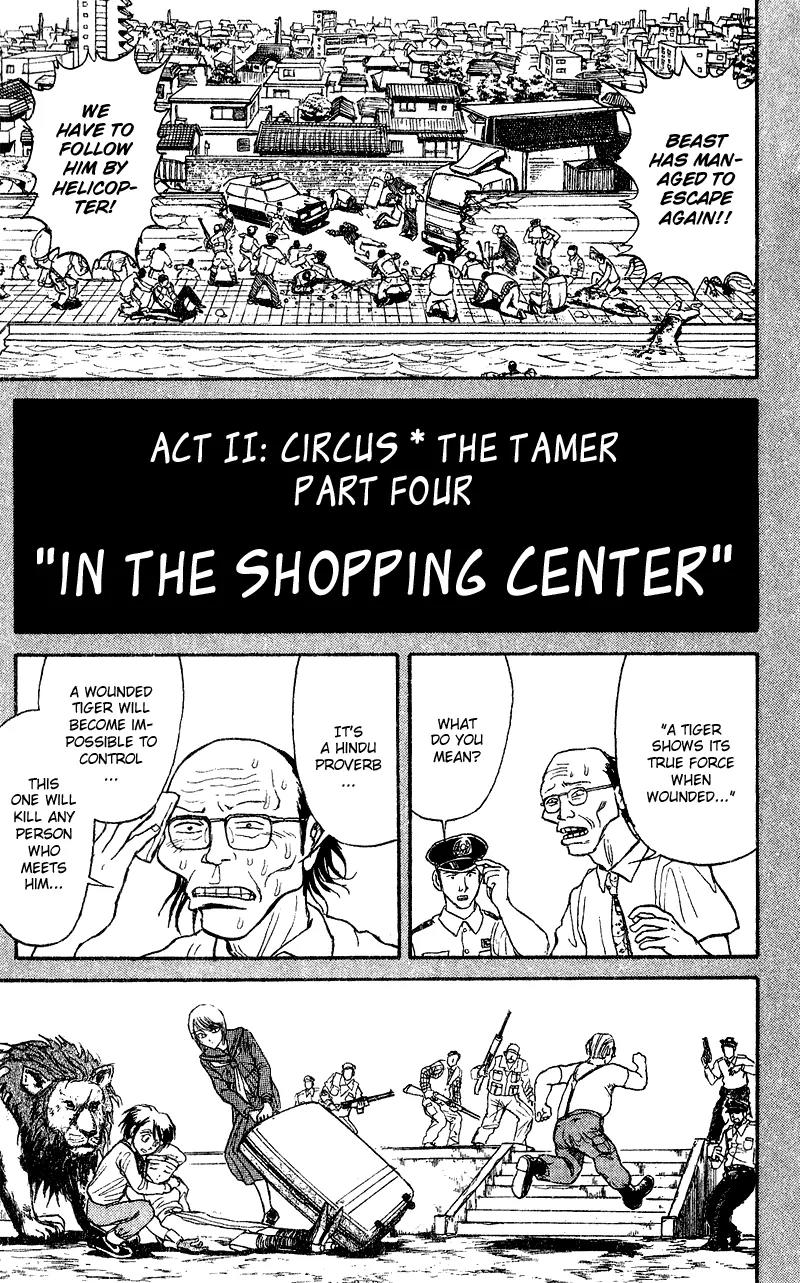 Karakuri Circus Chapter 43 page 1 - Chapter 43: In The Shopping Center - Act 3: Circus * The Tamer