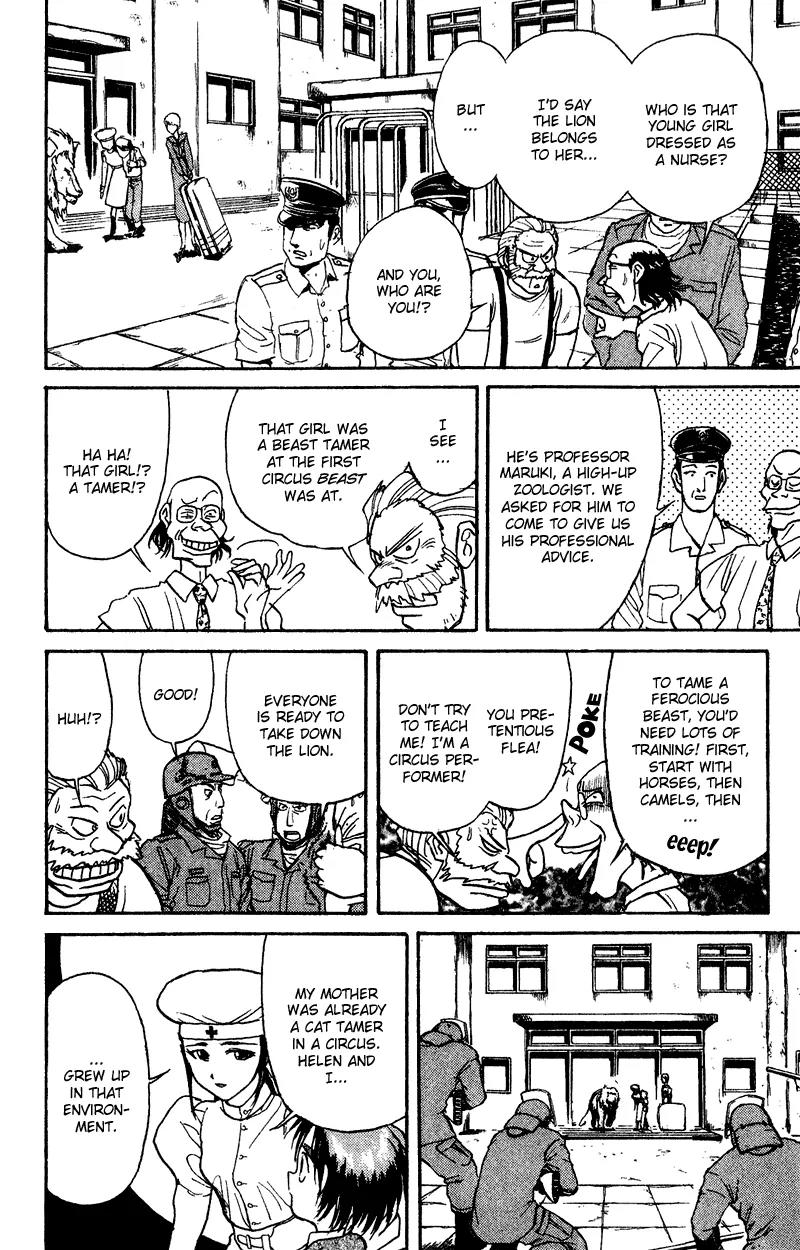 Karakuri Circus Chapter 43 page 4 - Chapter 43: In The Shopping Center - Act 3: Circus * The Tamer