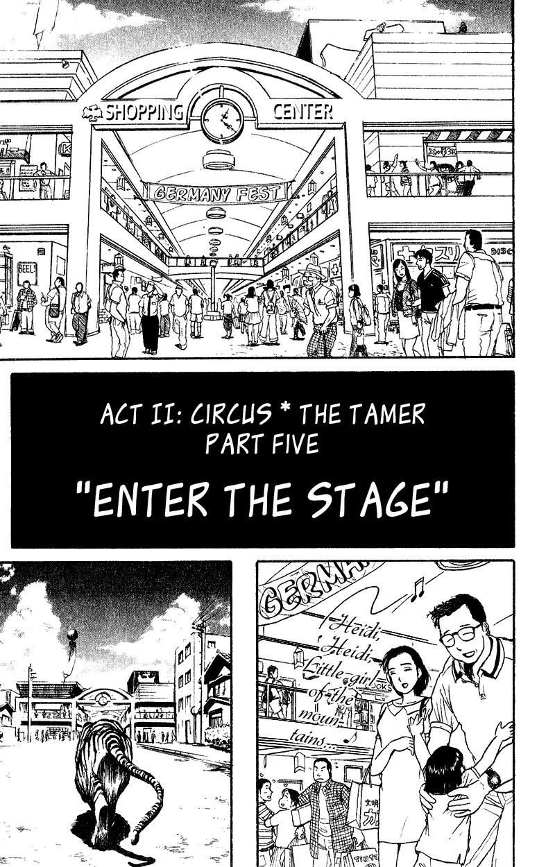 Karakuri Circus Chapter 44 page 1 - Chapter 44: Enter The Stage - Act 3: Circus * The Tamer