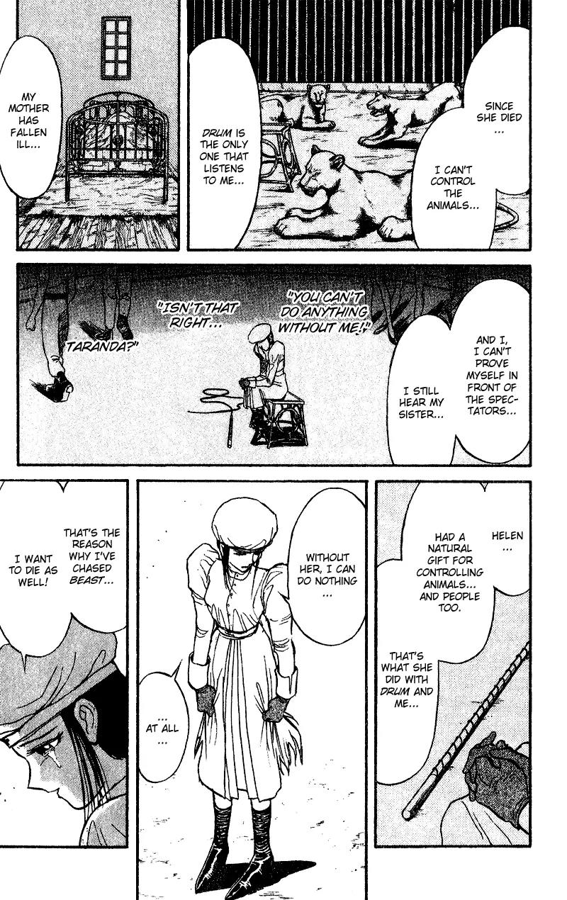 Karakuri Circus Chapter 45 page 15 - Chapter 45: Taranda Liselotte - Act 3: Circus * The Tamer
