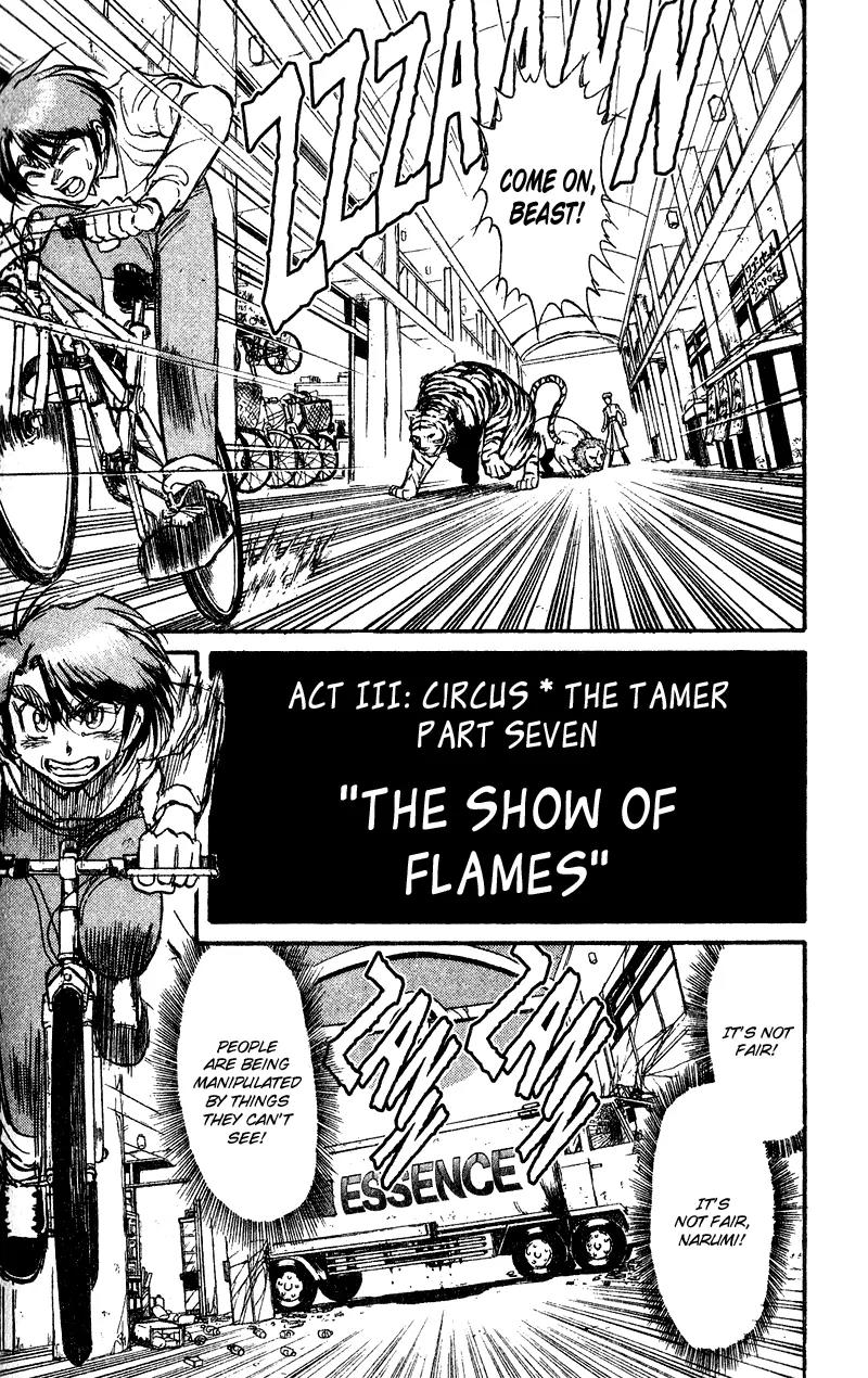 Karakuri Circus Chapter 46 page 1 - Chapter 46: The Show Of Flames - Act 3: Circus * The Tamer
