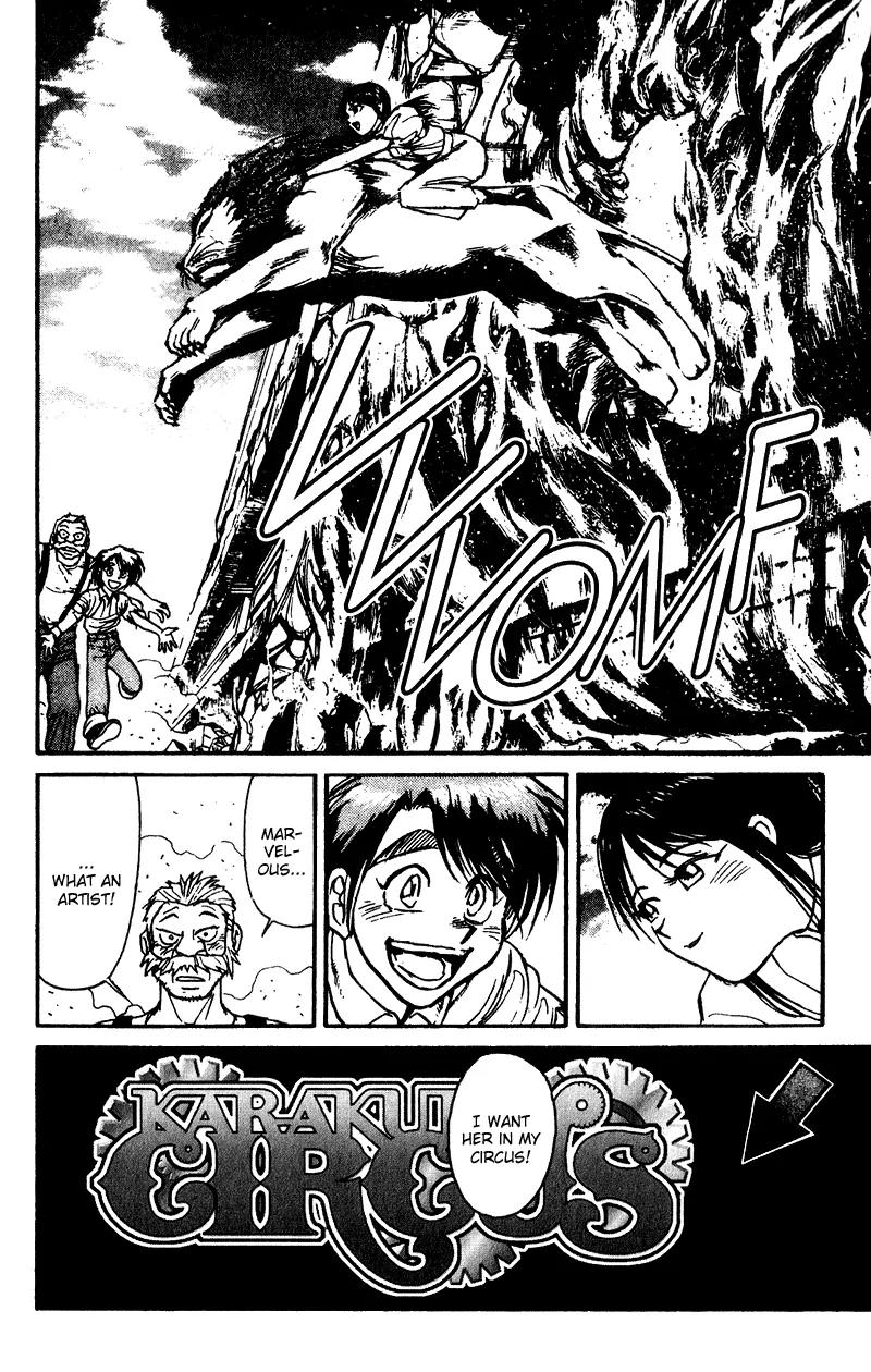 Karakuri Circus Chapter 47 page 21 - Chapter 47: The Curtain Falls Momentarily - Act 3: Circus * The Tamer