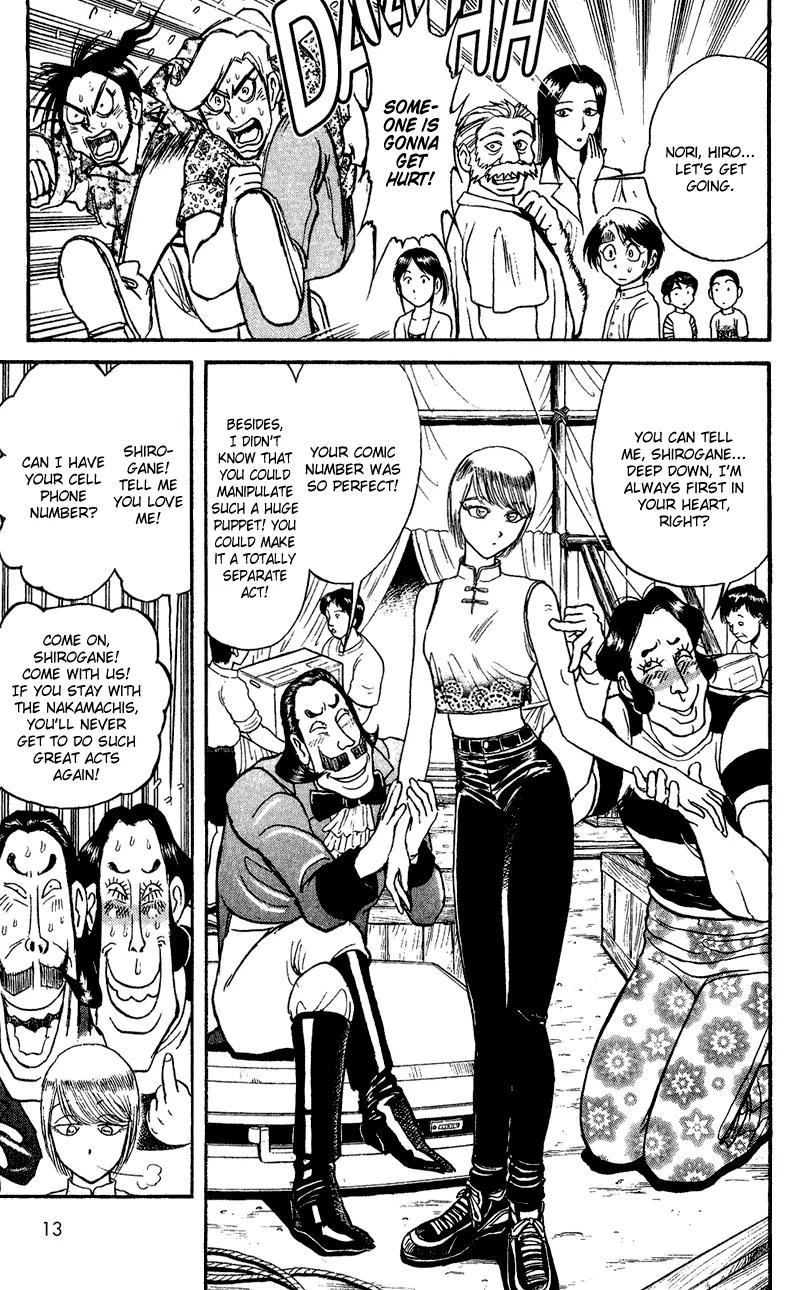 Karakuri Circus Chapter 57 page 15 - Chapter 57: The Curtain Falls For Now - Act 5: Circus * Masaru At The Circus
