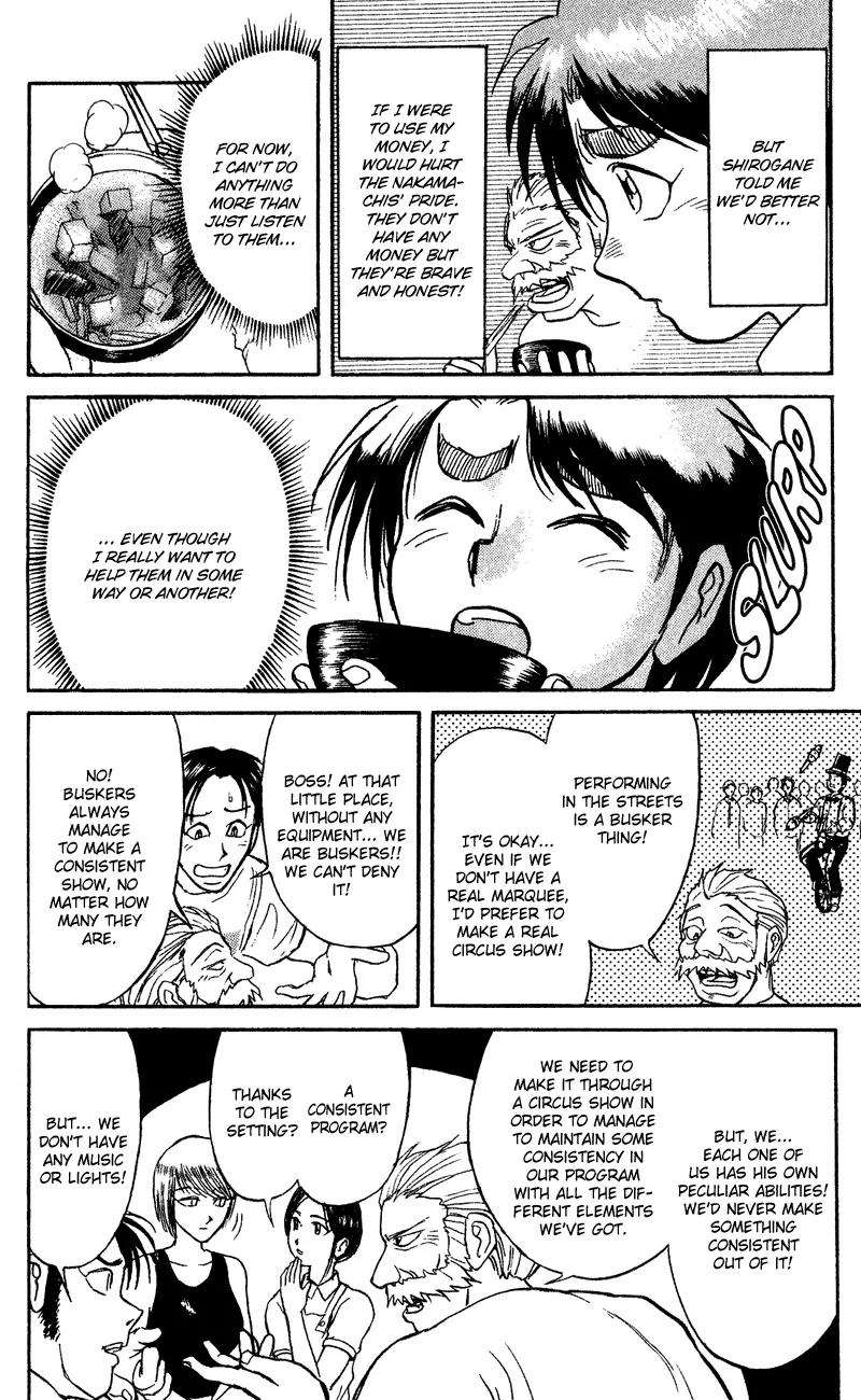Karakuri Circus Chapter 58 page 5 - Chapter 58: Intermission - Nakamachi Circus: What to do?