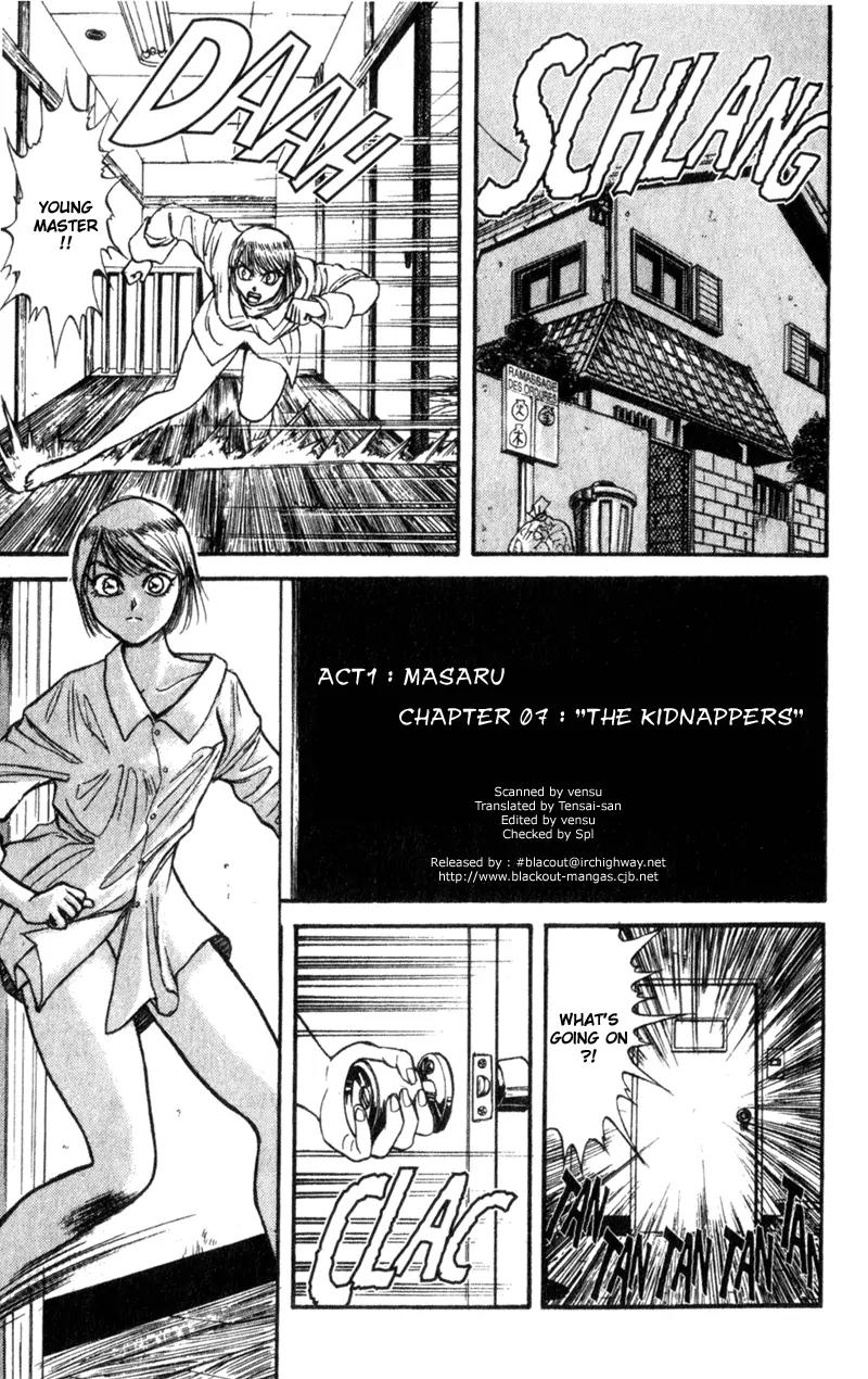 Karakuri Circus Chapter 7 page 1 - Chapter 7: The Kidnappers - Act 1: Masaru