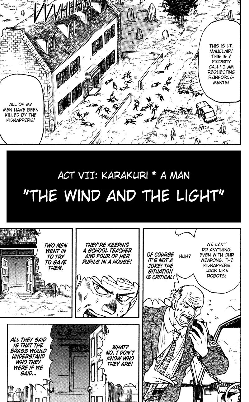 Karakuri Circus Chapter 71 page 2 - Chapter 71: The Wind And The Light - Act 7: Karakuri * A Man