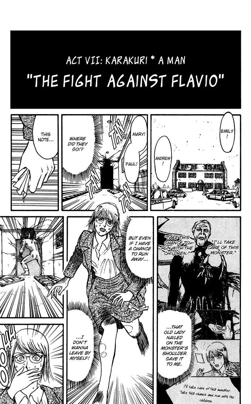 Karakuri Circus Chapter 72 page 2 - Chapter 72: The Fight Against Flavio - Act 7: Karakuri * A Man