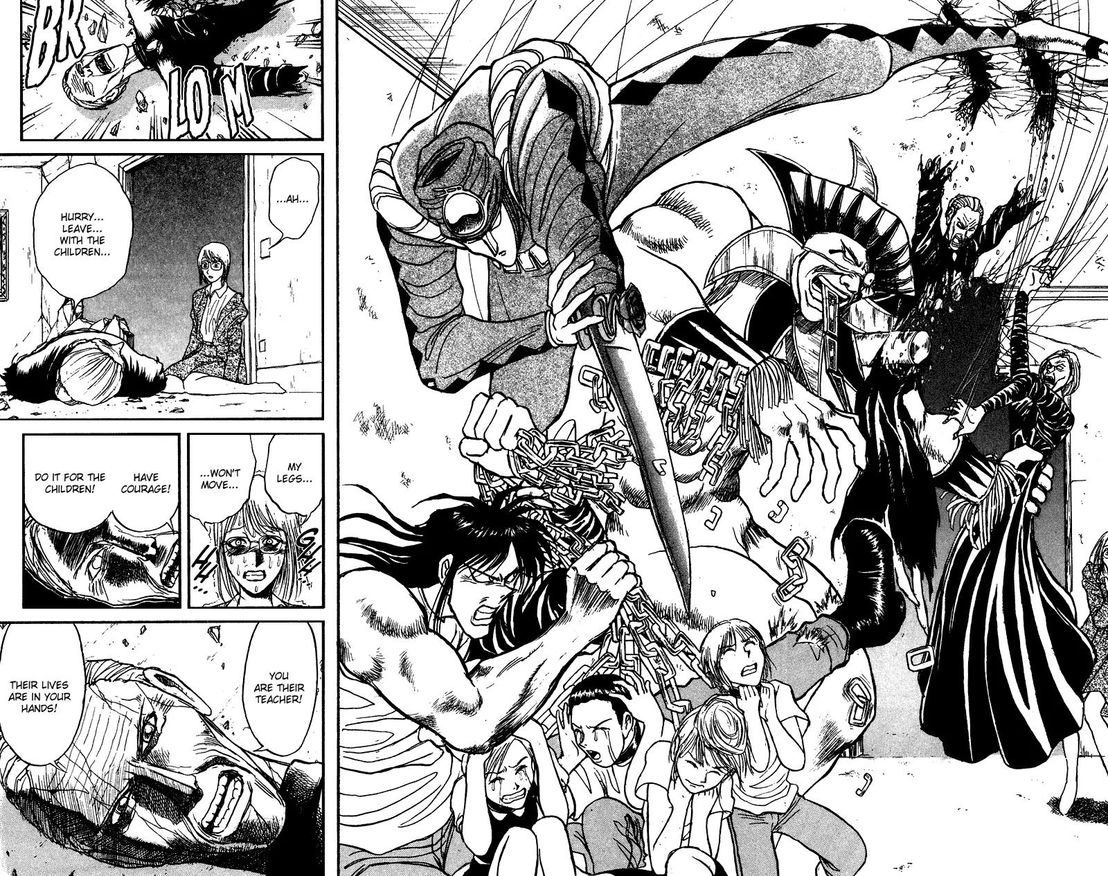 Karakuri Circus Chapter 72 page 9 - Chapter 72: The Fight Against Flavio - Act 7: Karakuri * A Man