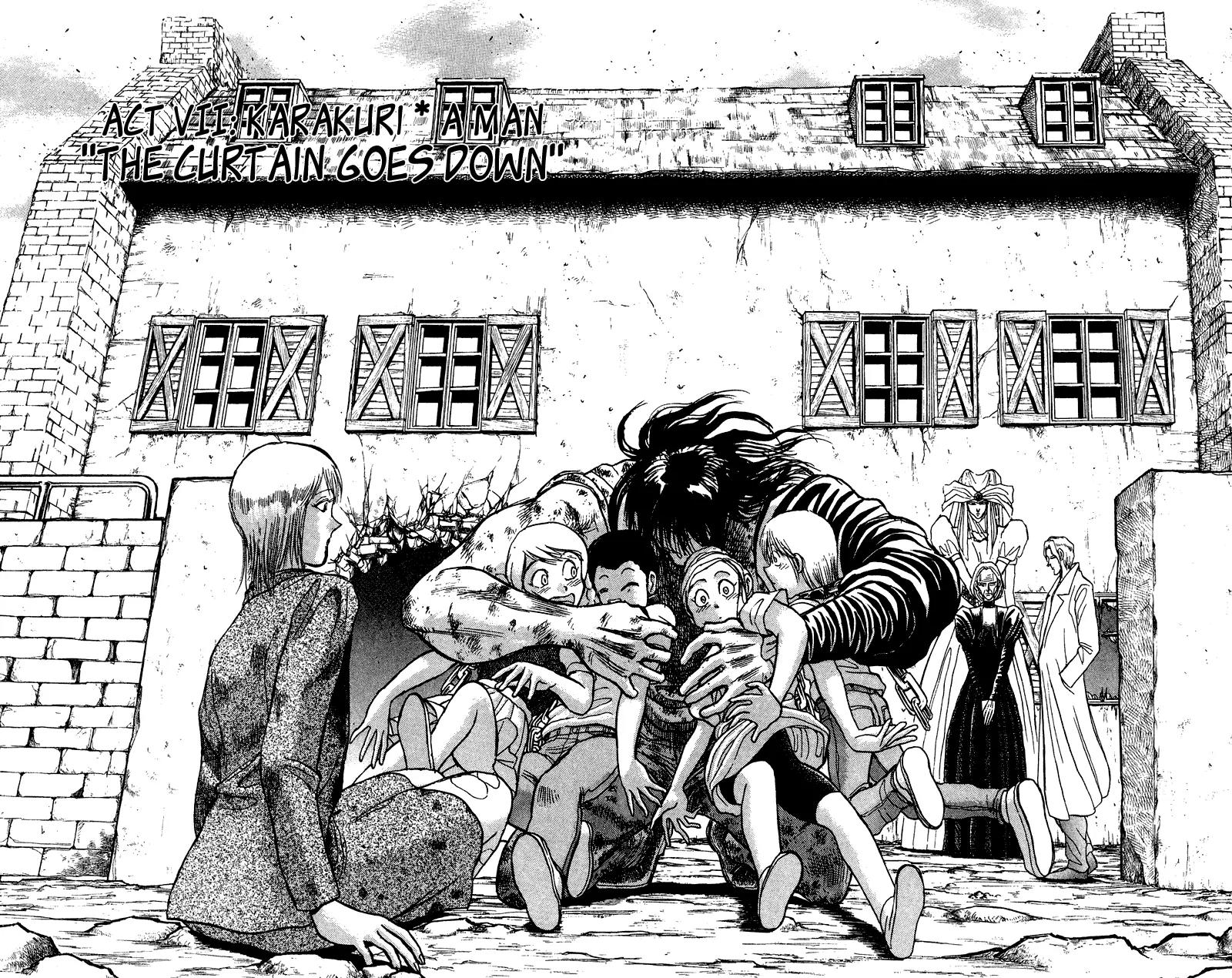 Karakuri Circus Chapter 75 page 3 - Chapter 75: The Curtain Goes Down - Act 7: Karakuri * A Man