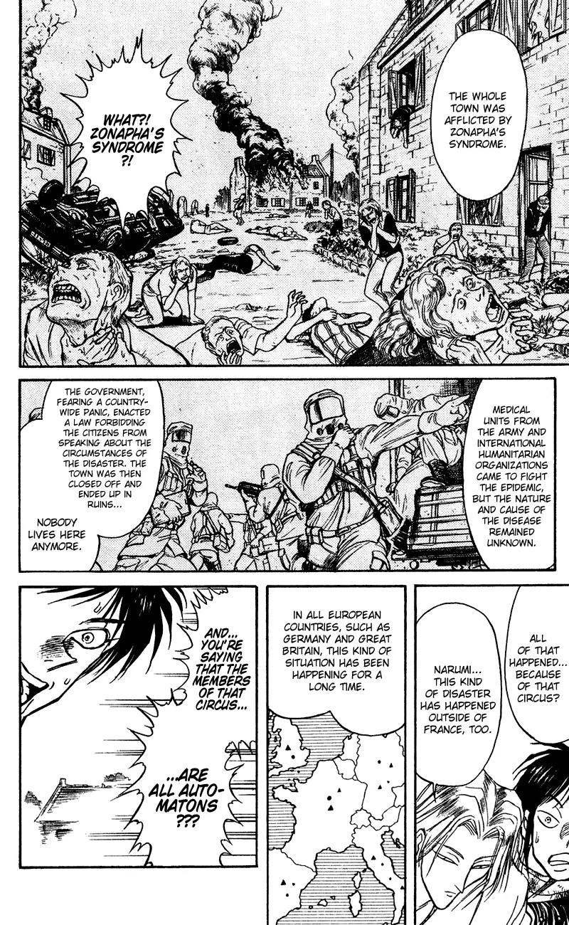 Karakuri Circus Chapter 76 page 5 - Chapter 76: The Shirogane Village - Act 8: Karakuri * Machinery