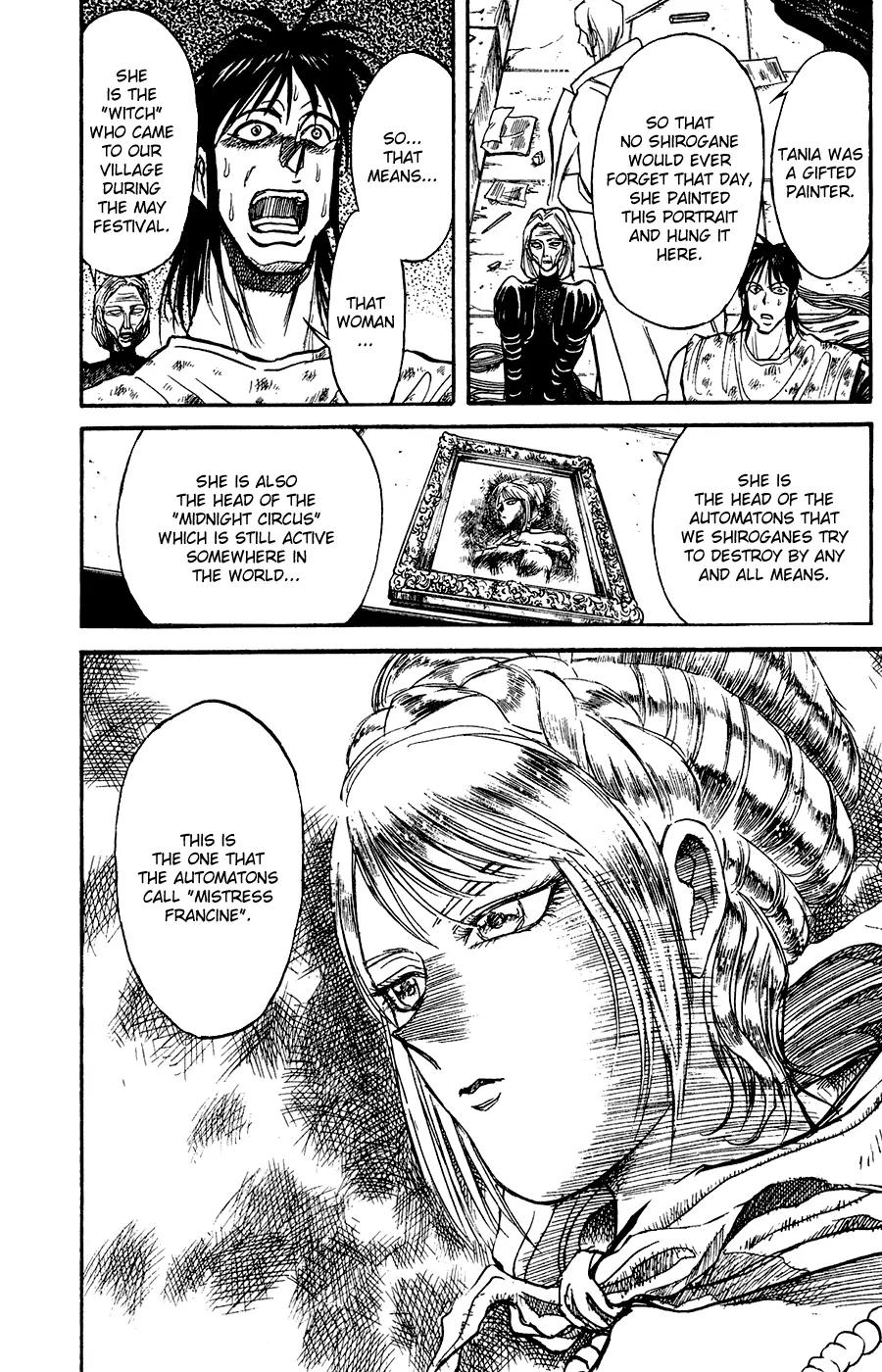 Karakuri Circus Chapter 77 page 22 - Chapter 77: Once Upon A Time / I - Act 8: Karakuri * Machinery
