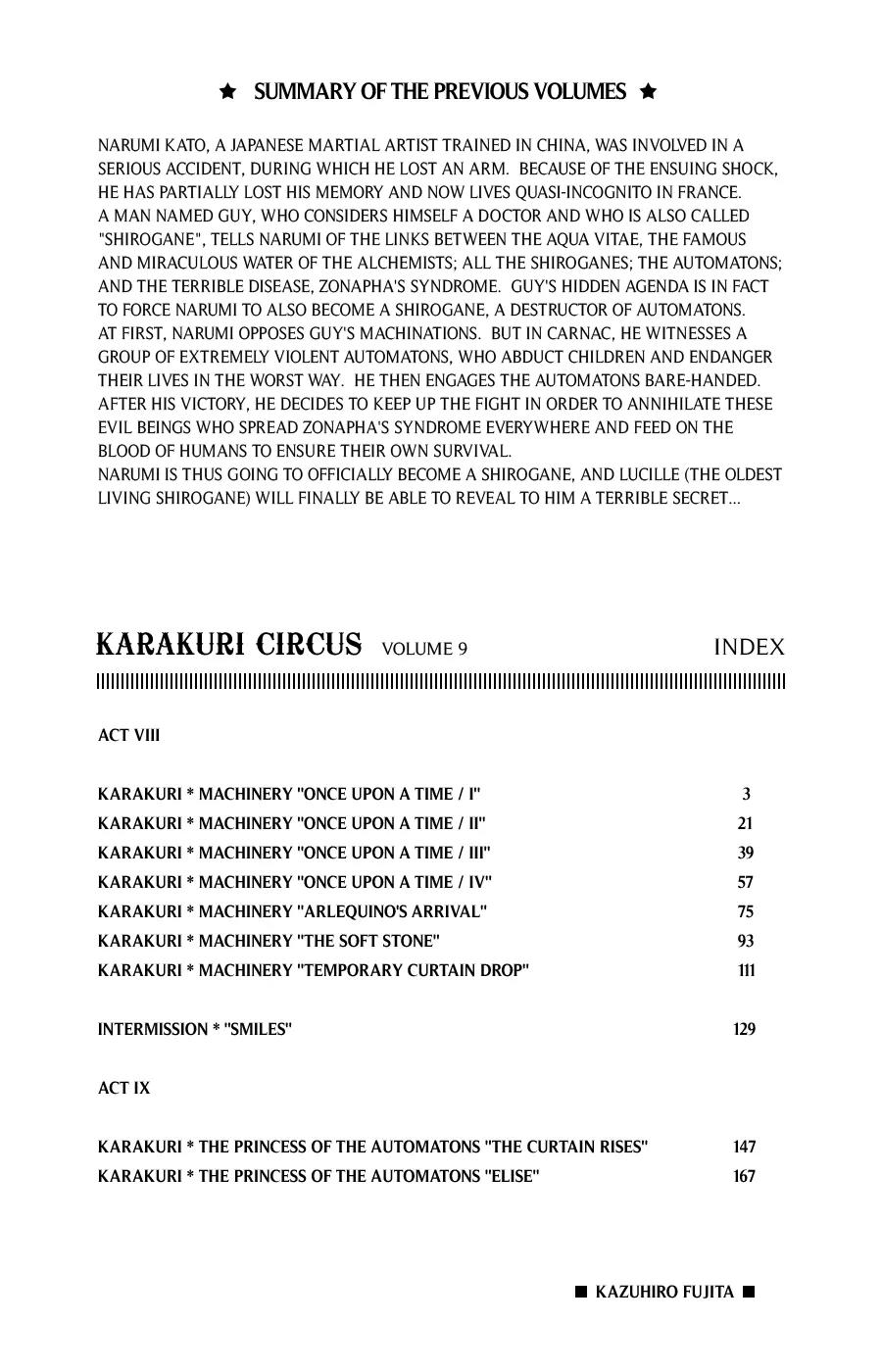 Karakuri Circus Chapter 77 page 4 - Chapter 77: Once Upon A Time / I - Act 8: Karakuri * Machinery