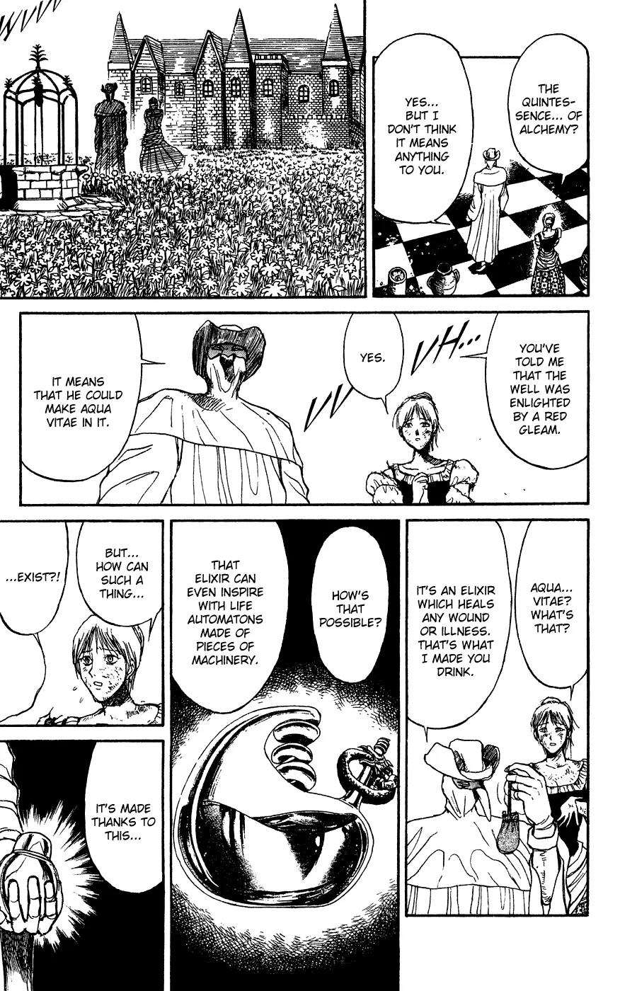 Karakuri Circus Chapter 80 page 10 - Chapter 80: Once Upon A Time / IV - Act 8: Karakuri * Machinery
