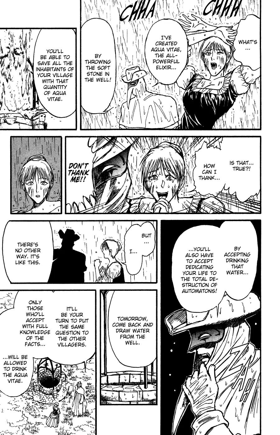 Karakuri Circus Chapter 80 page 16 - Chapter 80: Once Upon A Time / IV - Act 8: Karakuri * Machinery