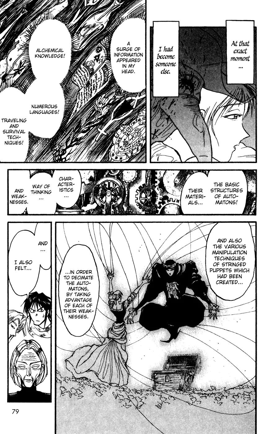 Karakuri Circus Chapter 81 page 6 - Chapter 81: Arlequino's Arrival - Act 8: Karakuri * Machinery