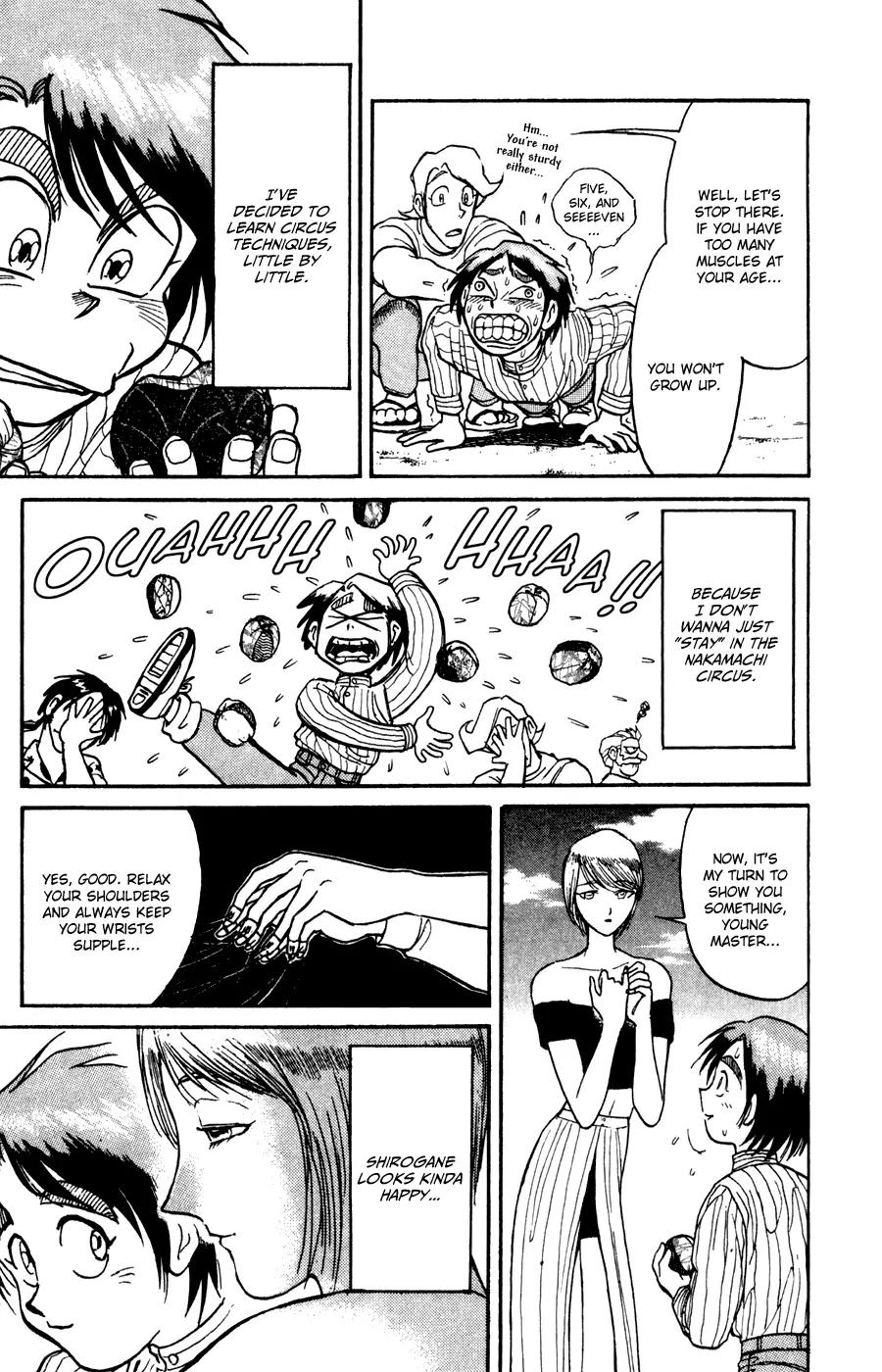 Karakuri Circus Chapter 84 page 15 - Chapter 84: Intermission - Smile